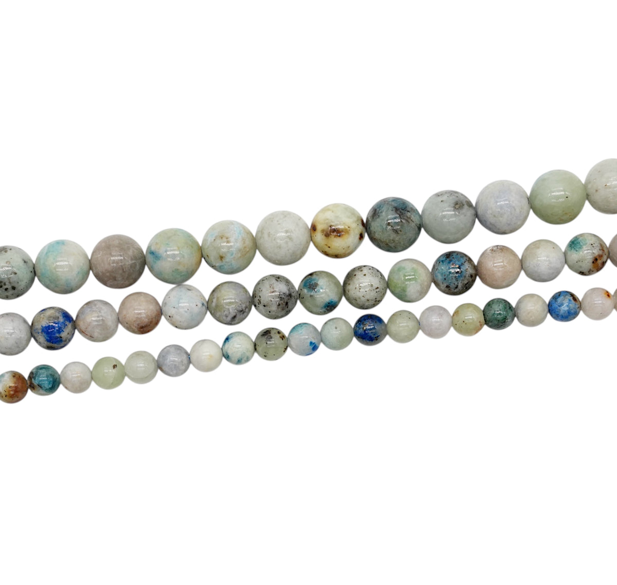 Hackmanite beaded strand