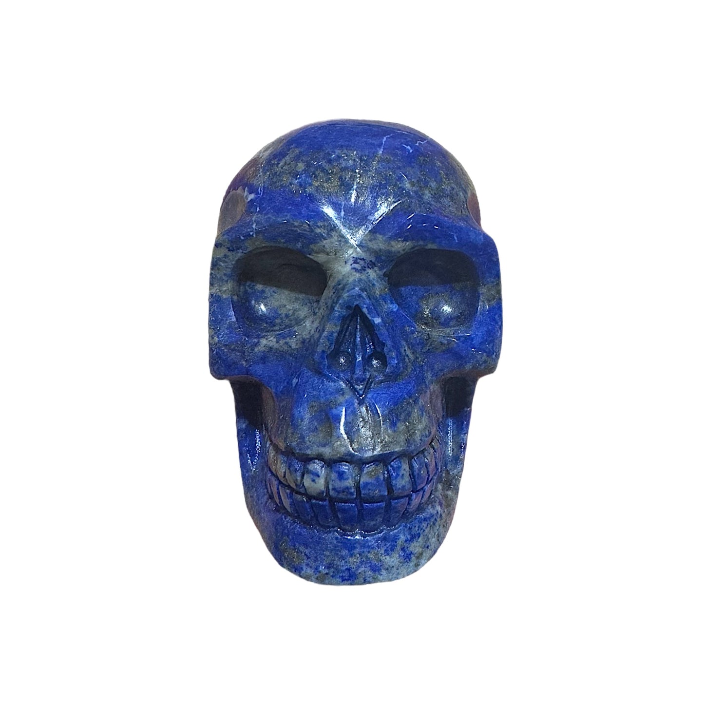 Crâne Lapis Lazuli 530 grammes 8x7x4cm - Foliesbijoux