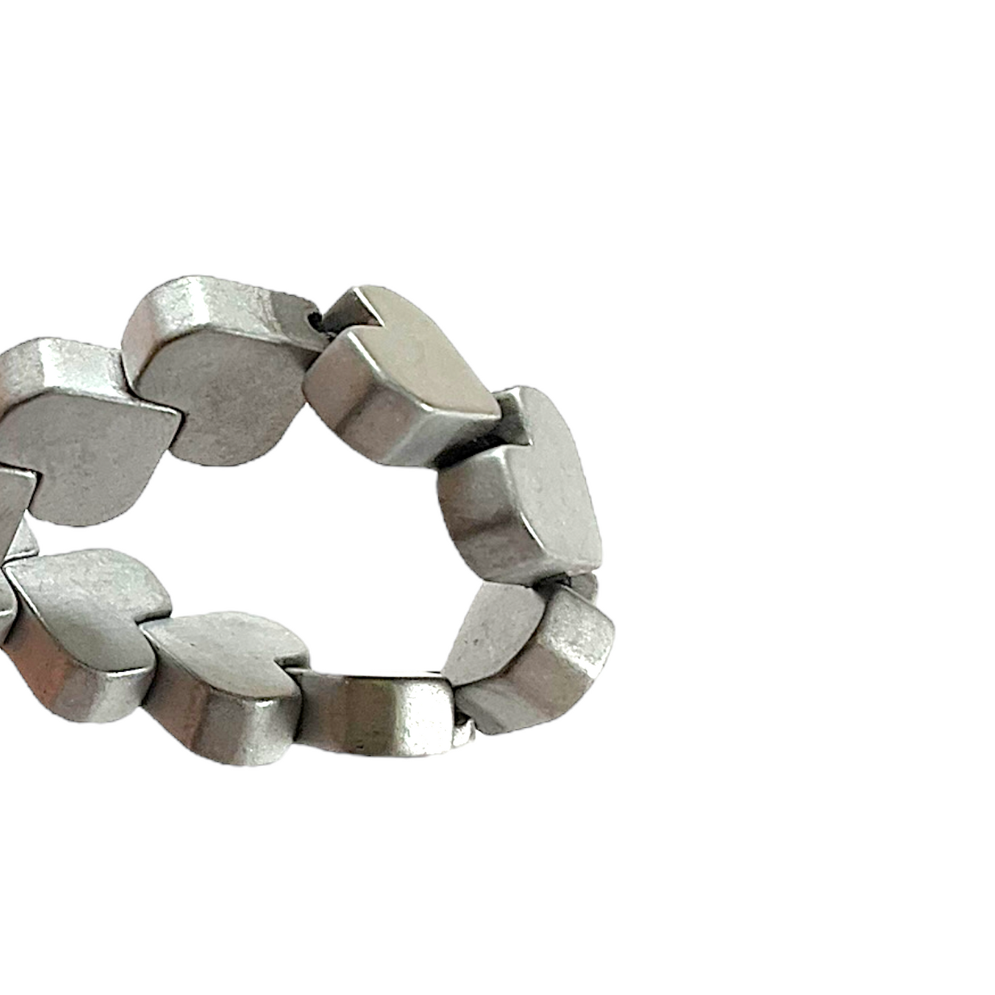 Fil de perle Hématite electroplaqué Argenté claire HEAC-2 - Foliesbijoux