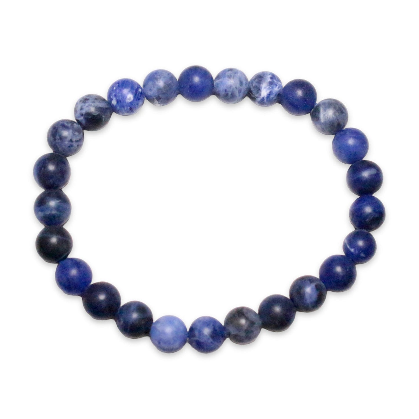 Bracelet Sodalite A+ mat taille homme - Foliesbijoux