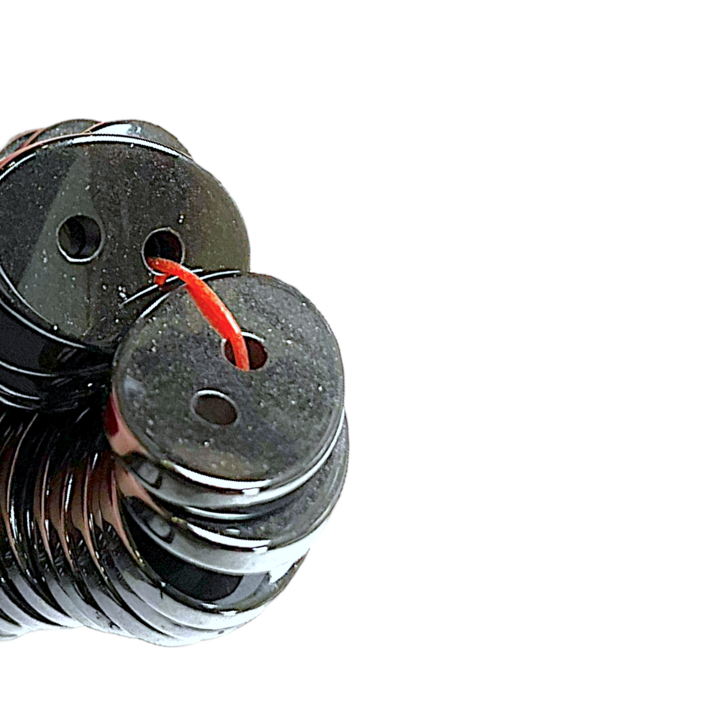 Fil de perle Hématite electroplaquée HE-35 - Foliesbijoux