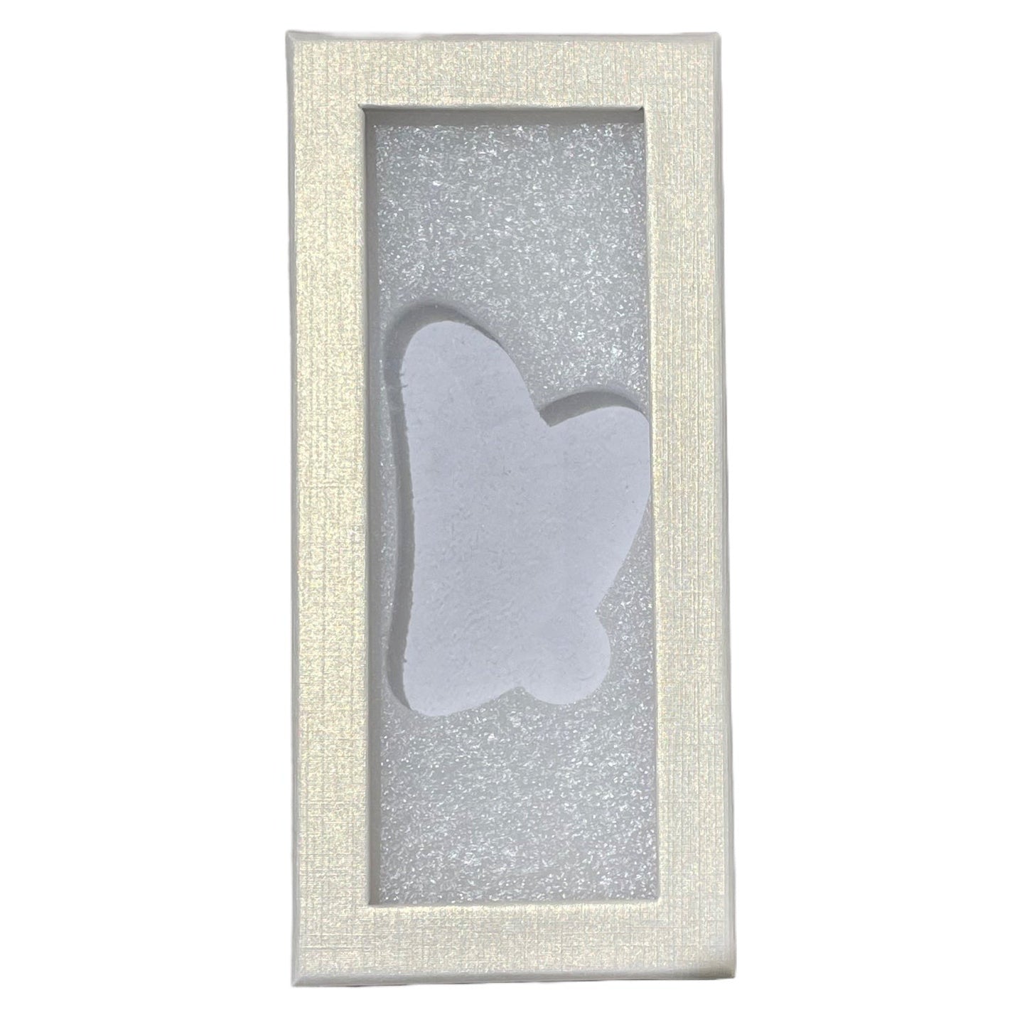 Gua sha Agate verte claire chauffée poisson - Foliesbijoux