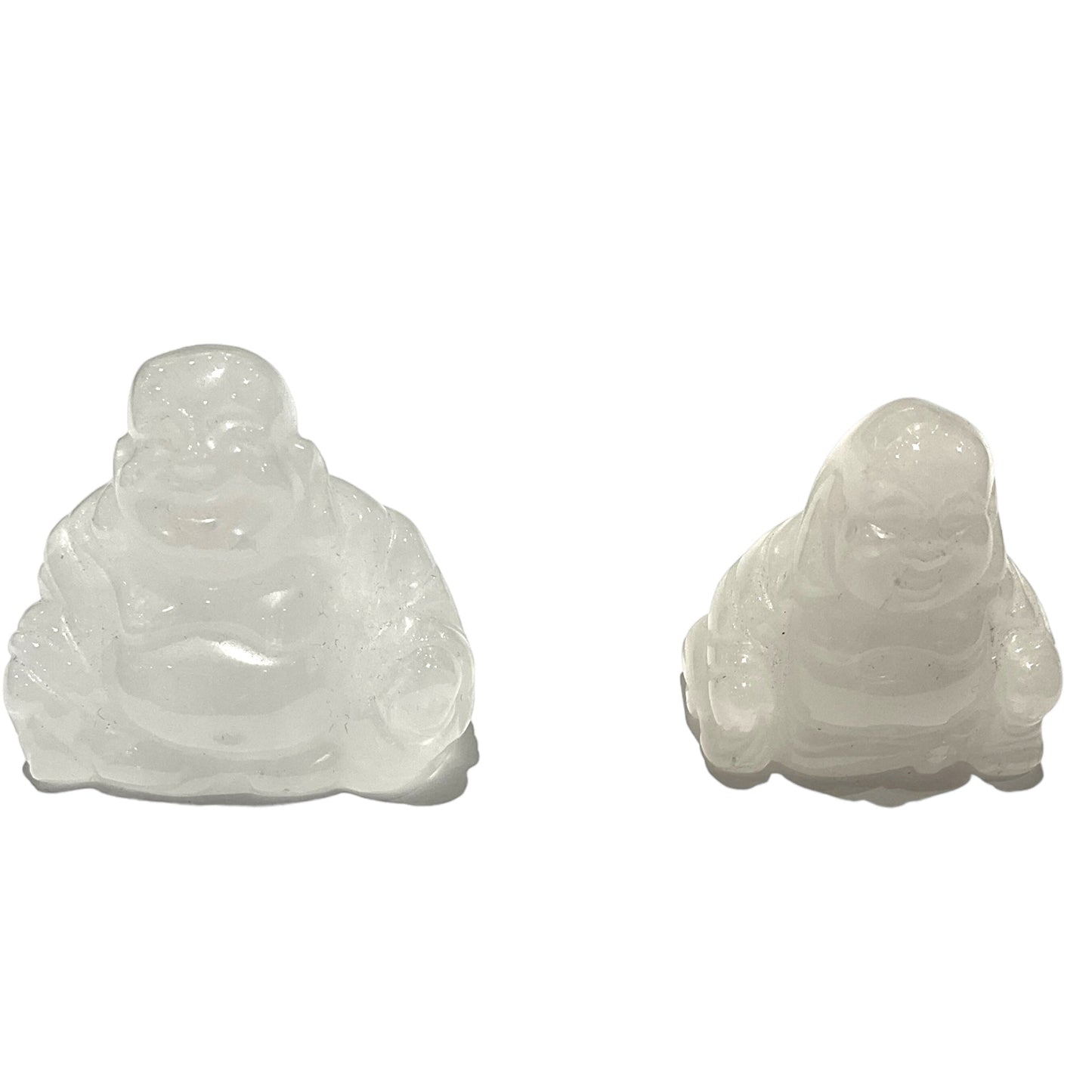 Bouddha en Cristal de roche - Foliesbijoux