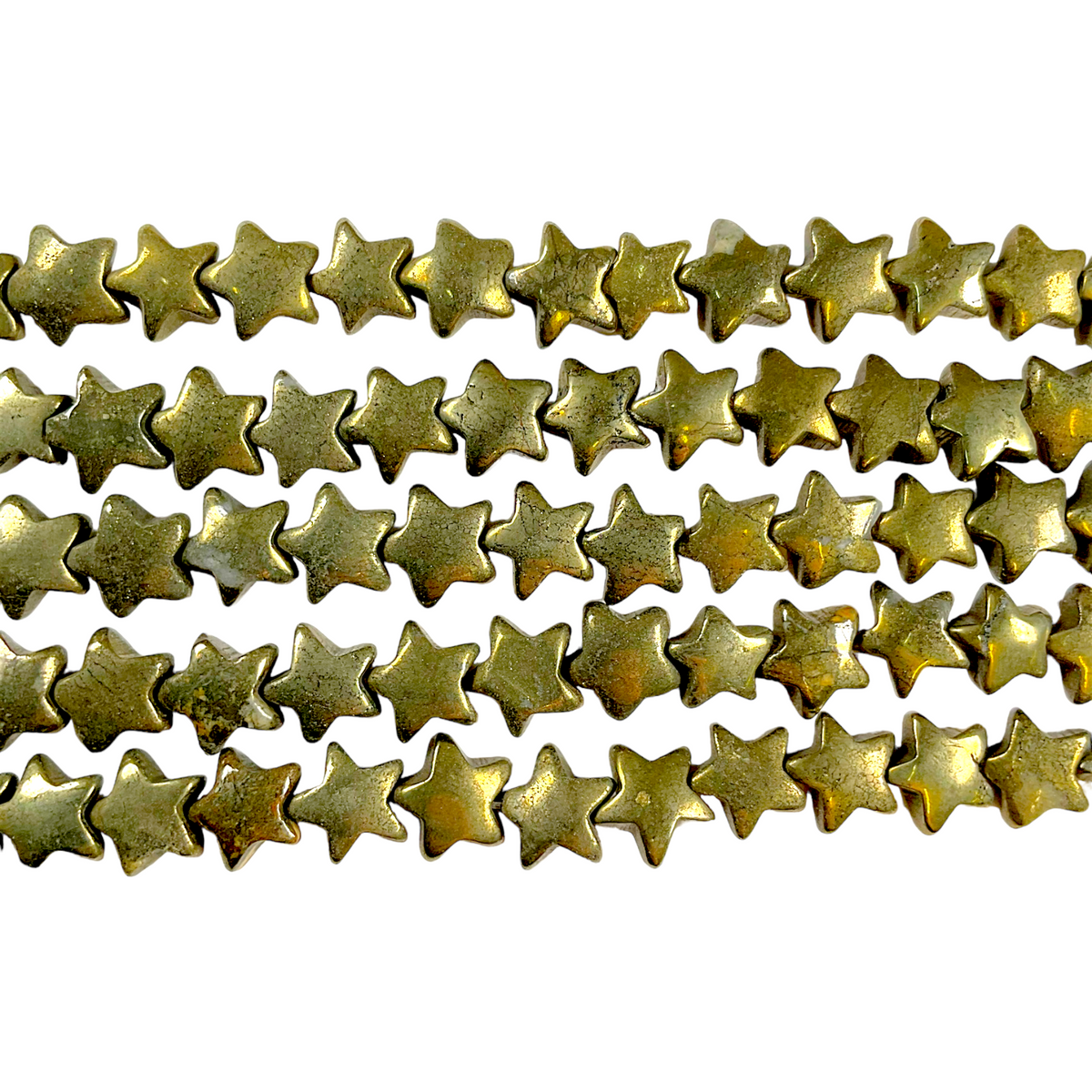 Fil de perle pyrite P-3 A - Foliesbijoux