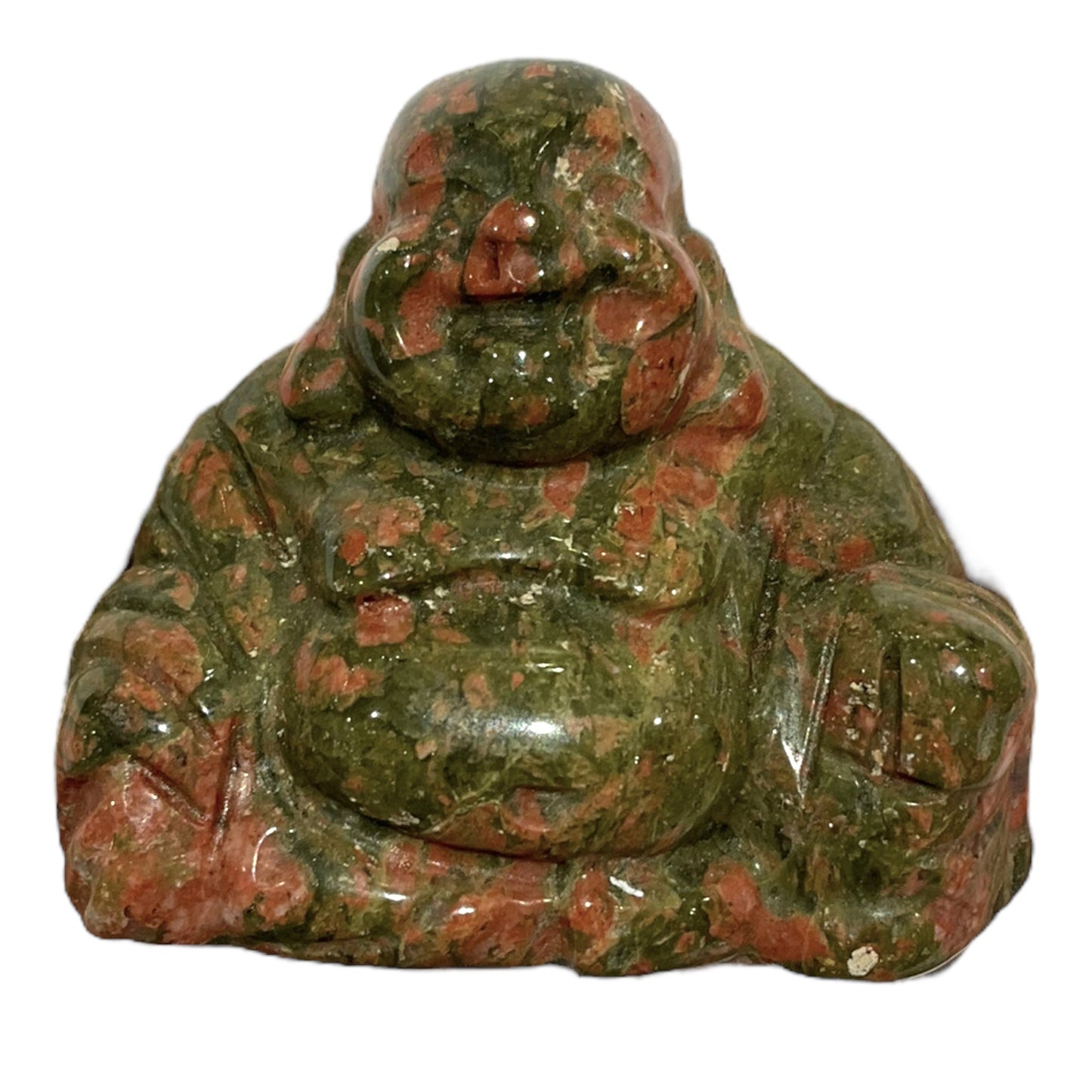 Bouddha en Unakite - Foliesbijoux