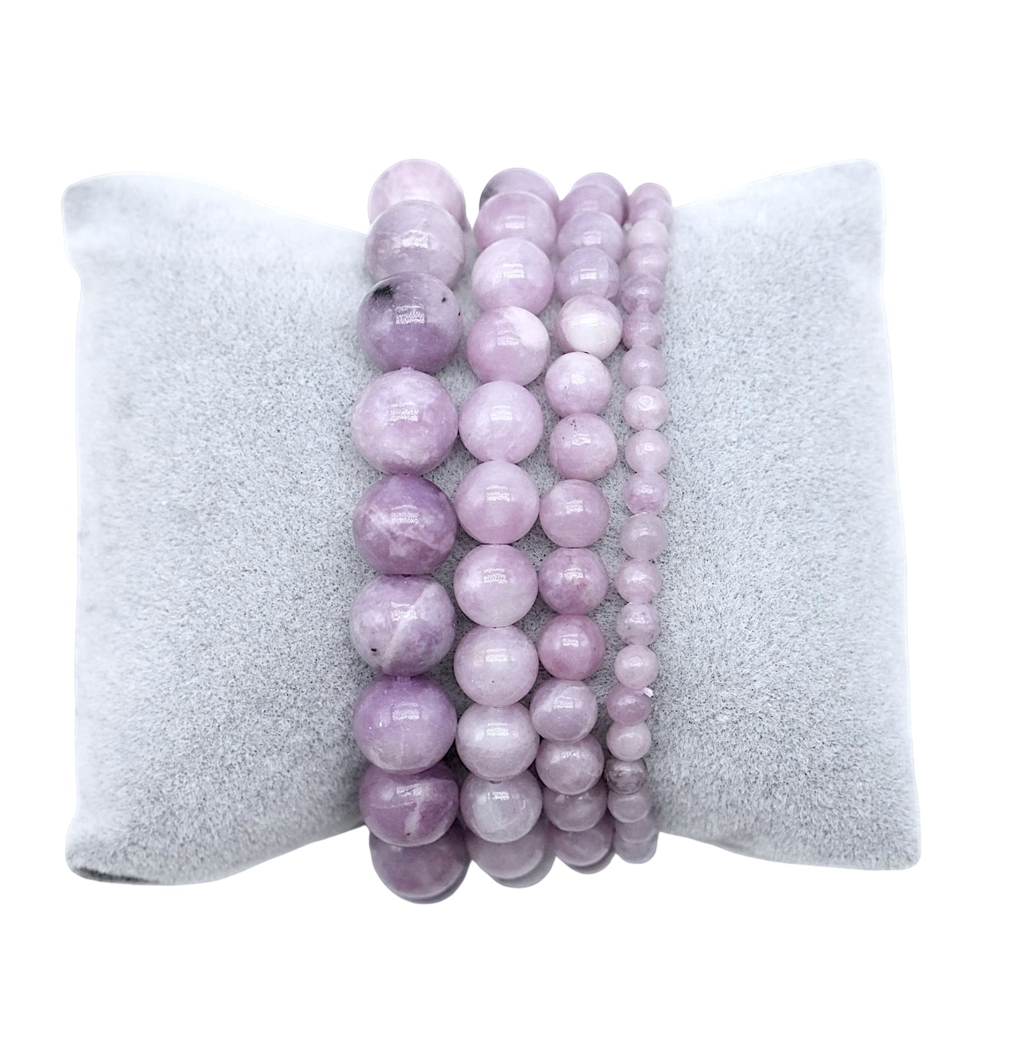 Bracelet Lepidolite claire A+ - Foliesbijoux