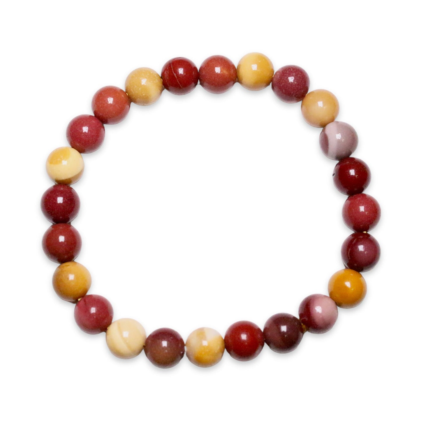 Bracelet Jaspe mokaite A taille homme - Foliesbijoux
