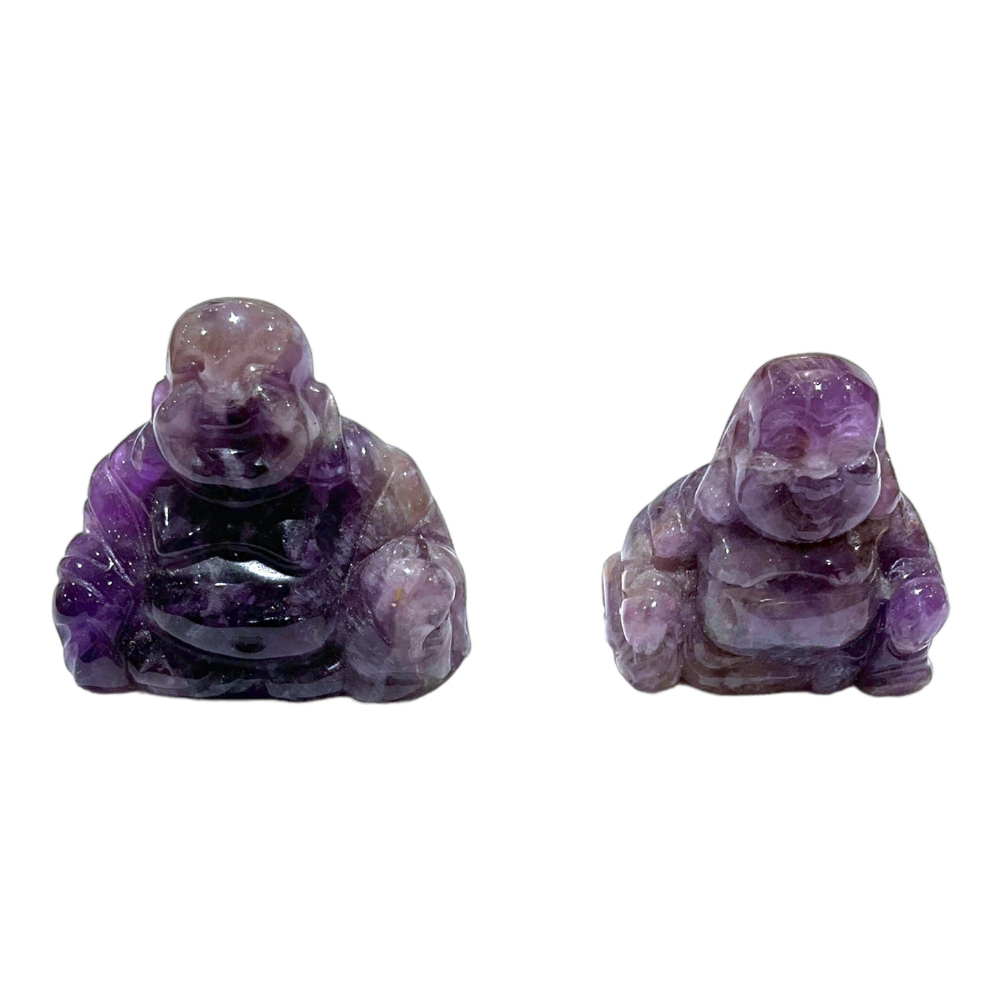 Bouddha en Améthyste - Foliesbijoux