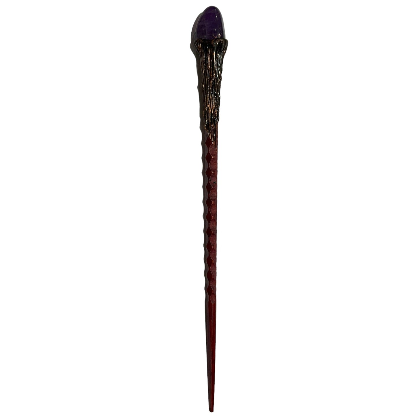 Pic à cheveux Améthyste - Foliesbijoux