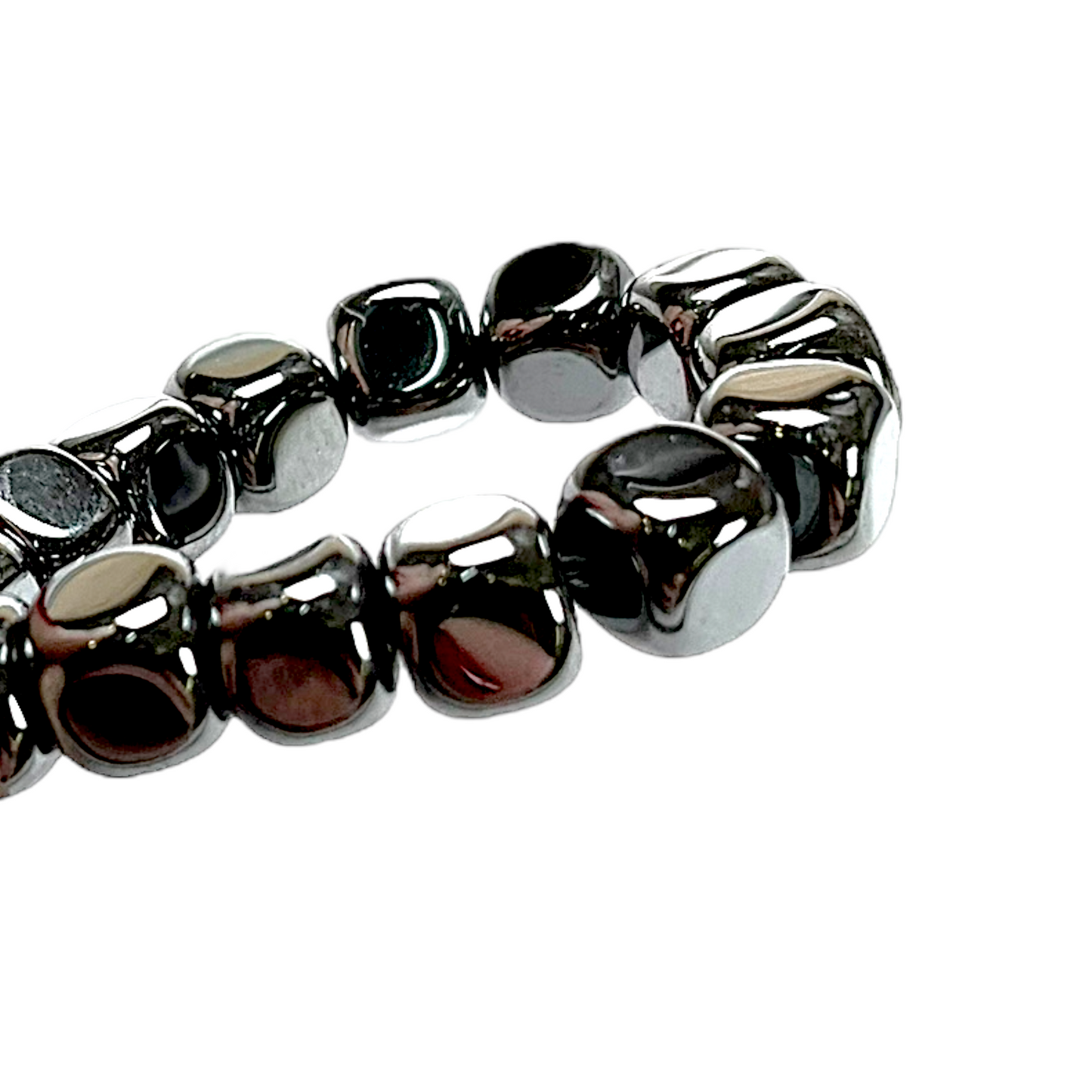 Fil de perle Hématite electroplaqué HE-29 - Foliesbijoux