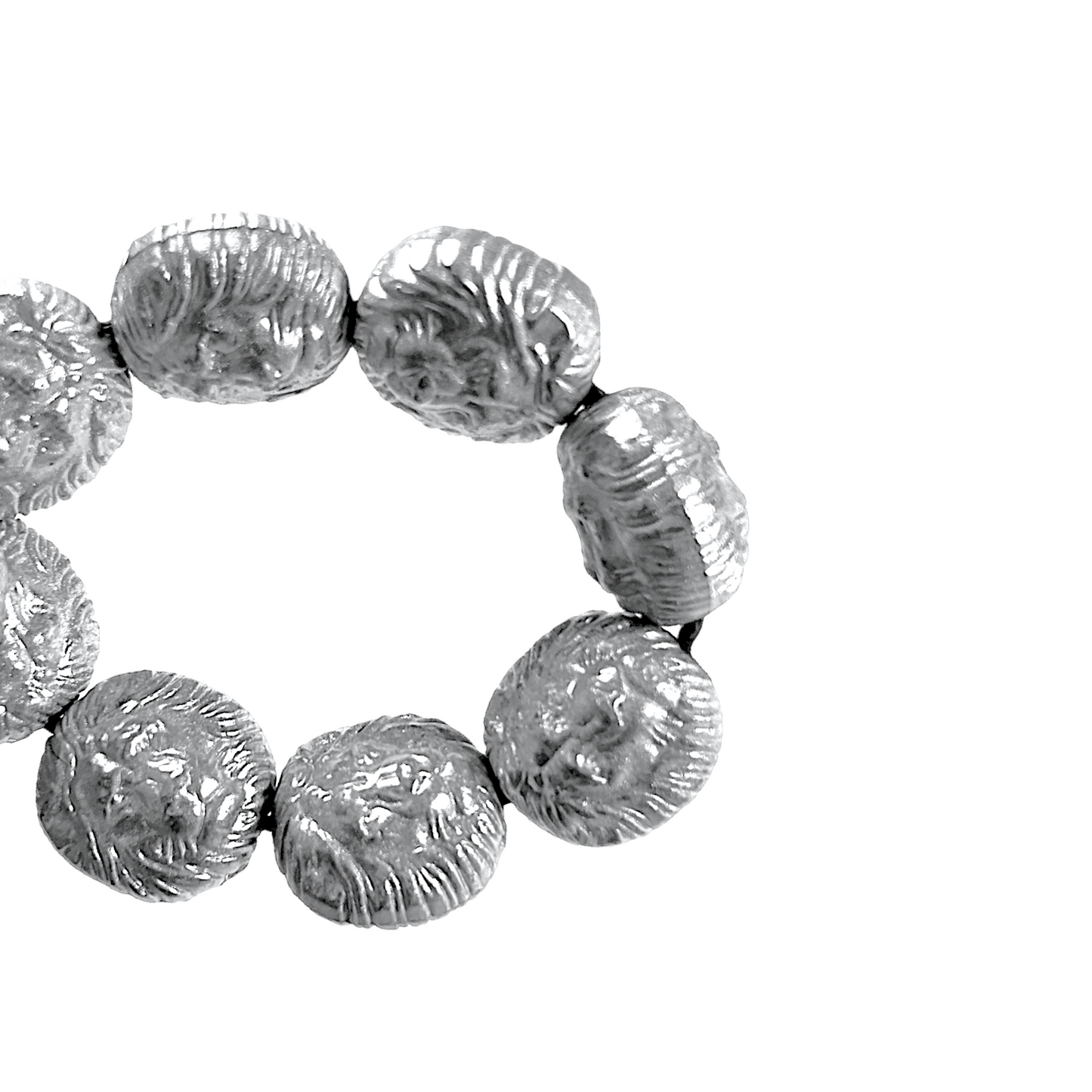 Fil de perle Hématite electroplaqué Argenté claire HEAC-5 - Foliesbijoux