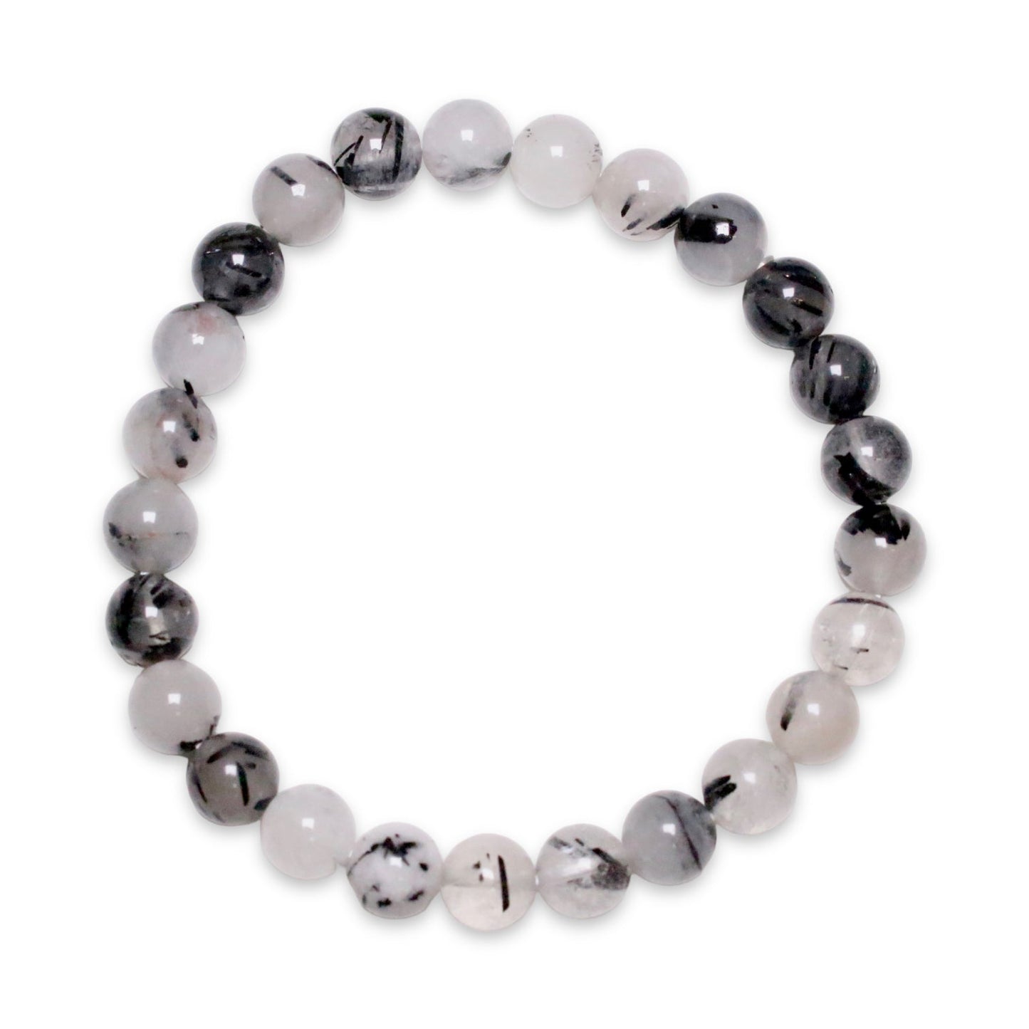 Bracelet Quartz tourmaline A+ taille homme - Foliesbijoux