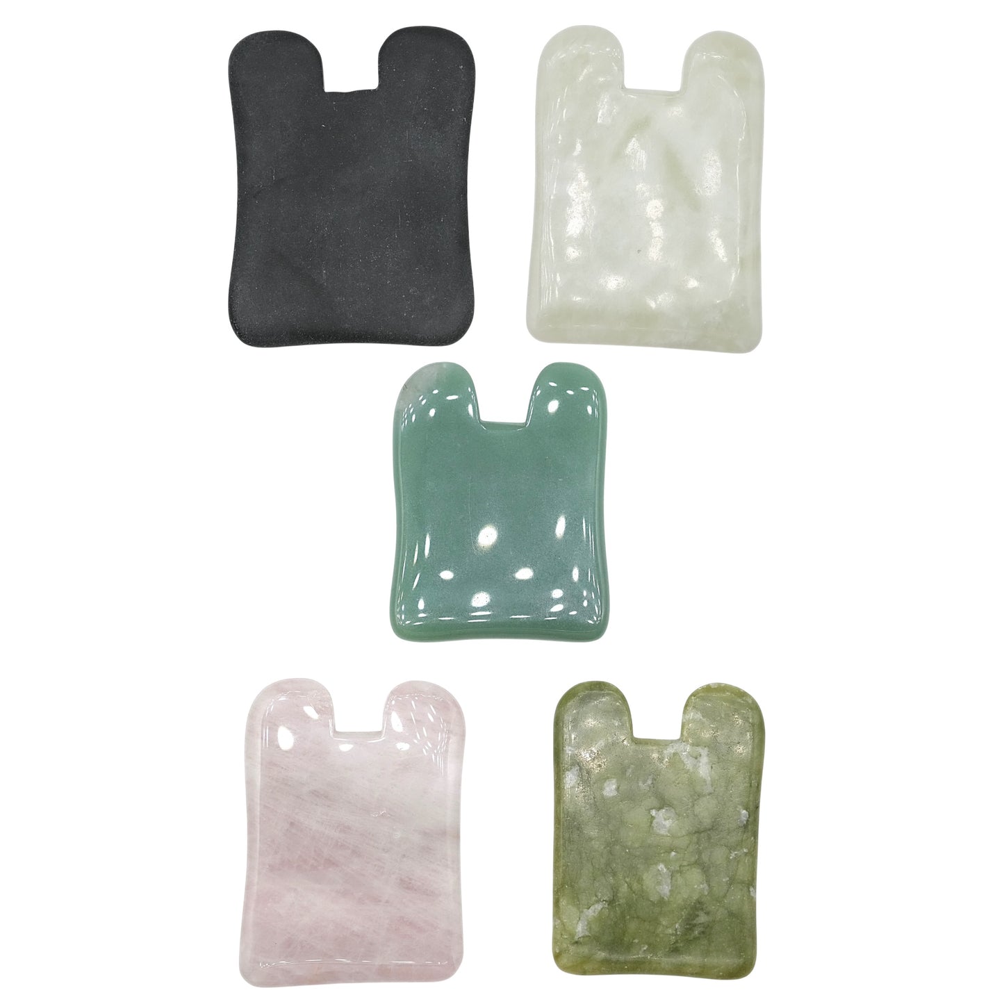 GuaSha forme carrée (spécial massage nez, nuque, sourcil, mâchoire) - Foliesbijoux