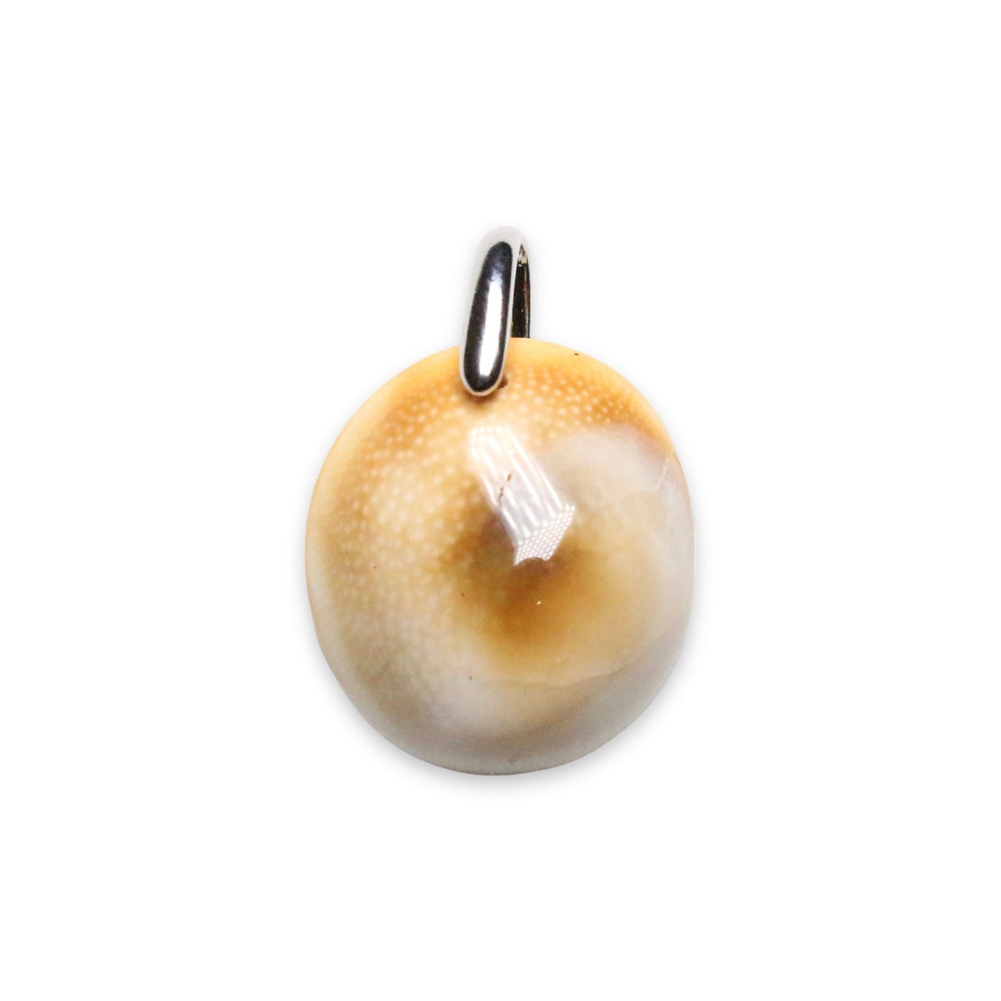 Pendentif en Oeil de sainte lucie libre (bélière non fournie) - Foliesbijoux