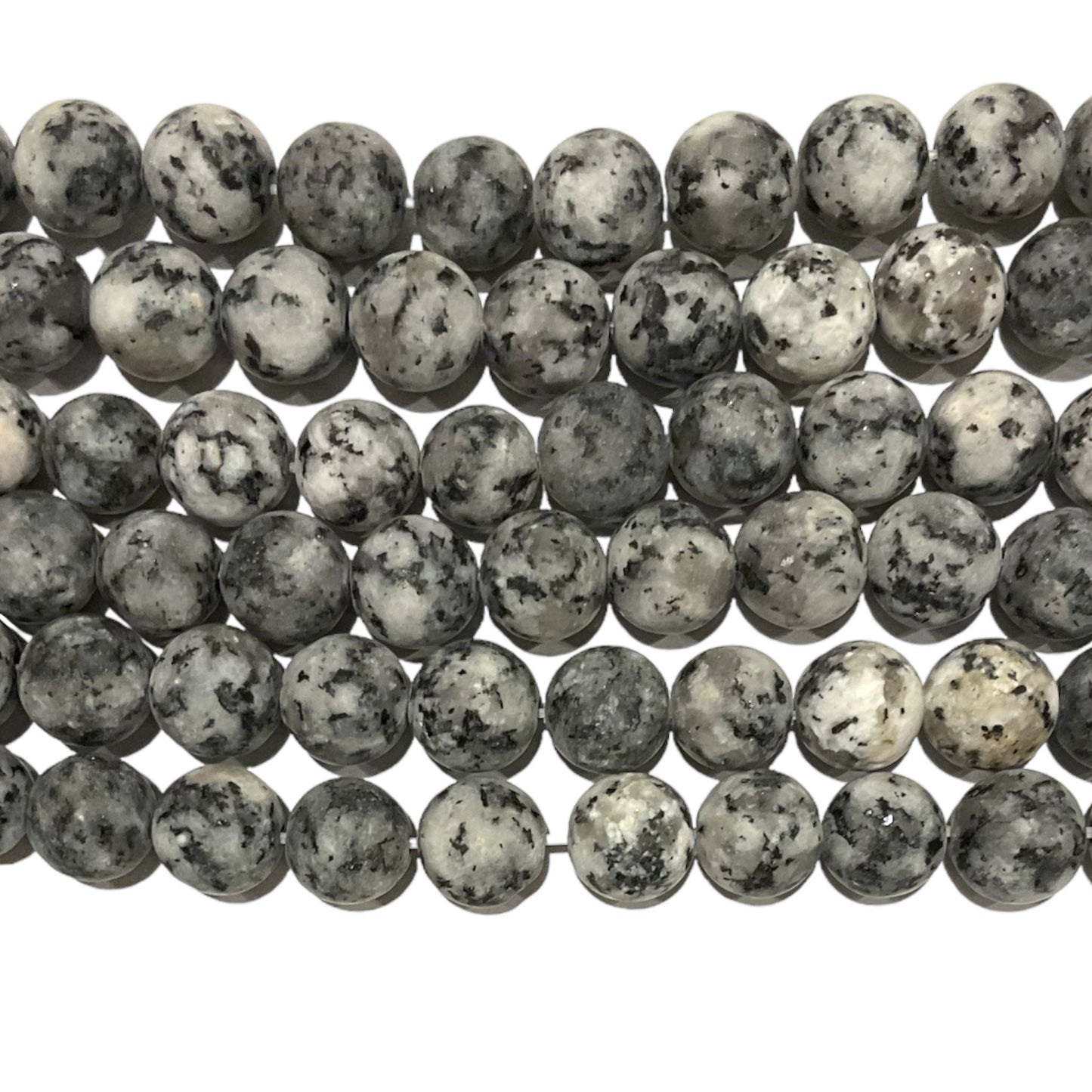 Fil de perle Granite mat A - Foliesbijoux