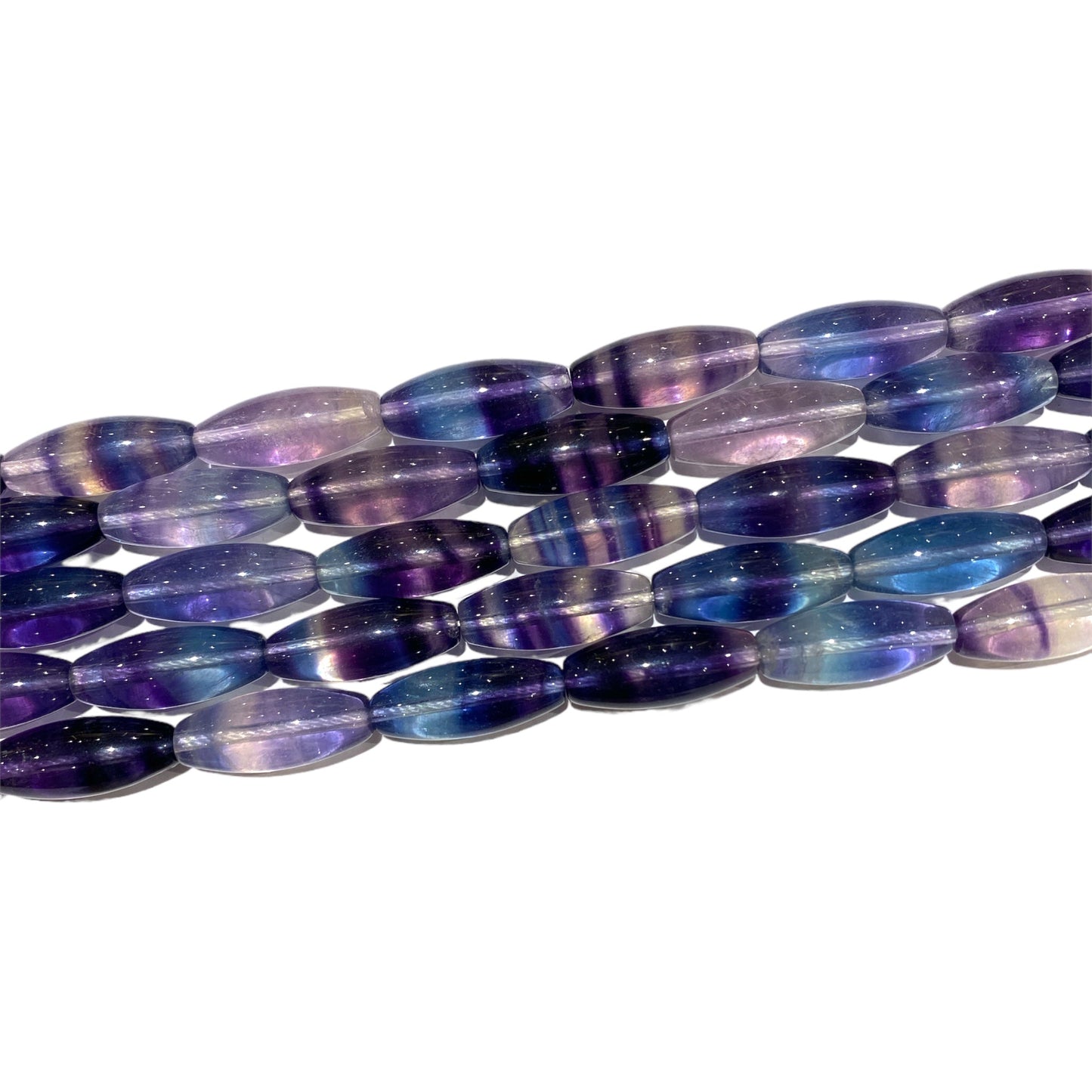 Fil Fluorine en ovale allongé 8x20mm - Foliesbijoux