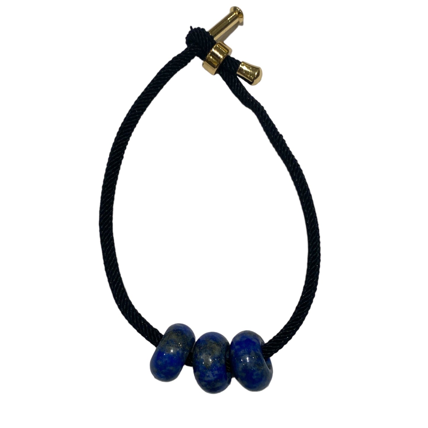 10 Bracelets polyester réglables coulissant pour fabrication - Foliesbijoux