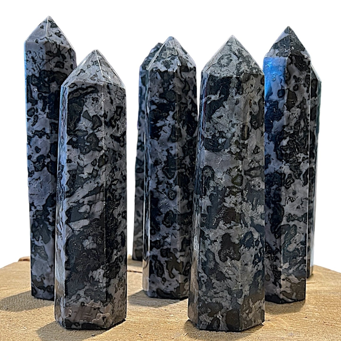 Grande pointe gabbro - Foliesbijoux