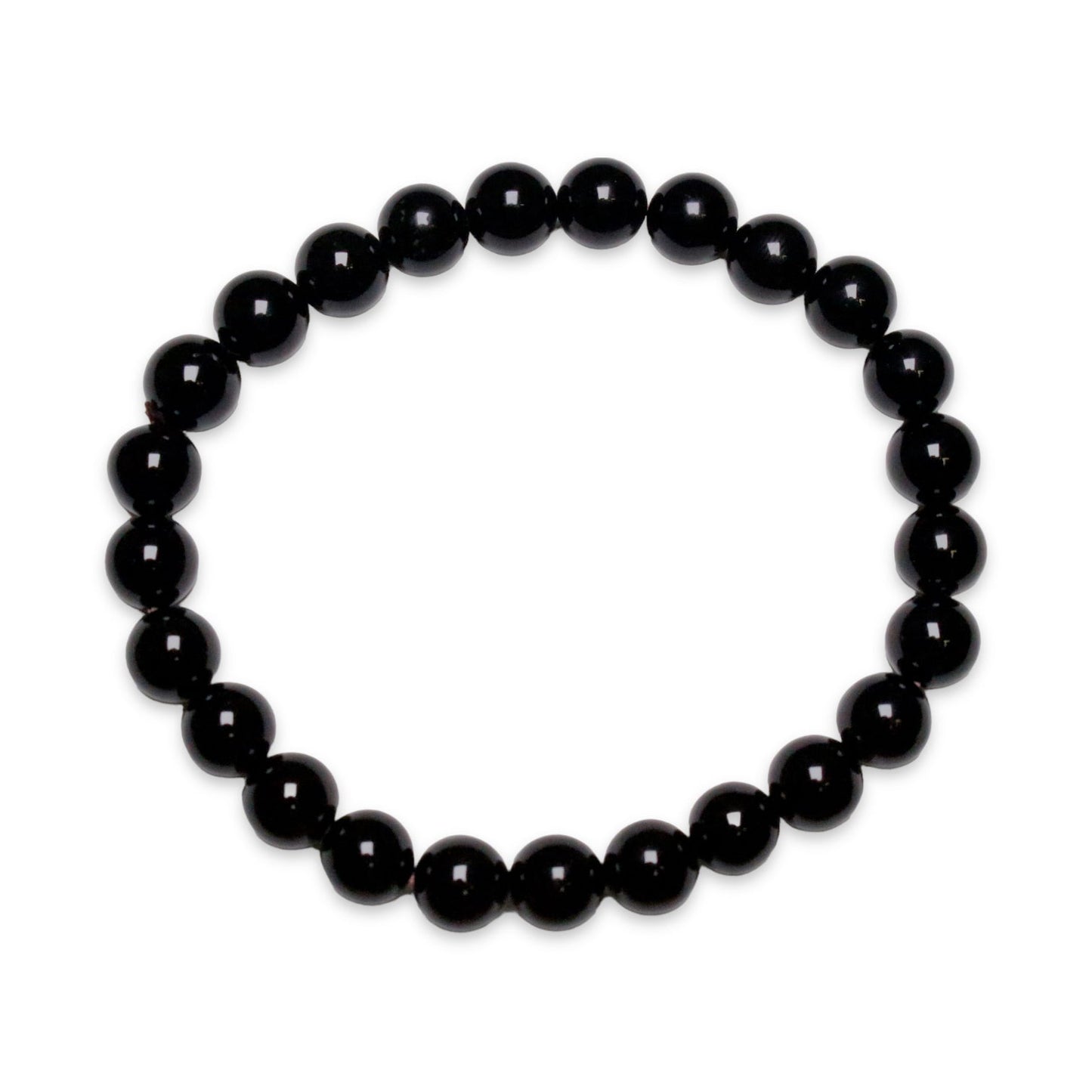 Bracelet Onyx noir A taille homme - Foliesbijoux
