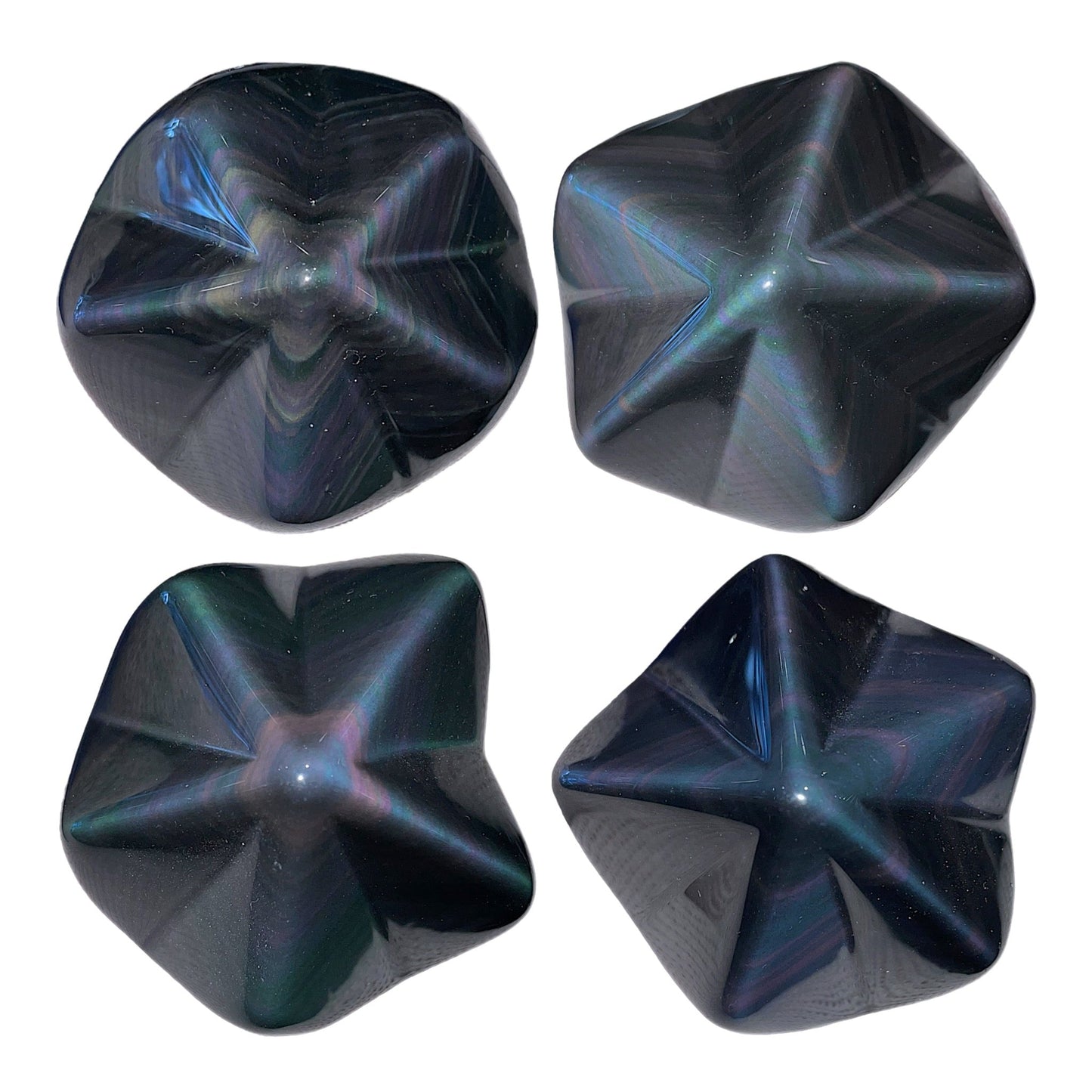 Etoile en Obsidienne oeil celeste - Foliesbijoux