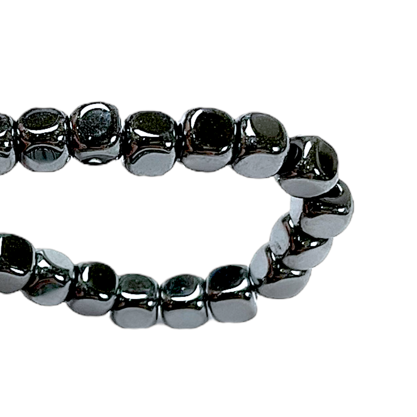 Fil de perle Hématite electroplaqué HE-26 - Foliesbijoux