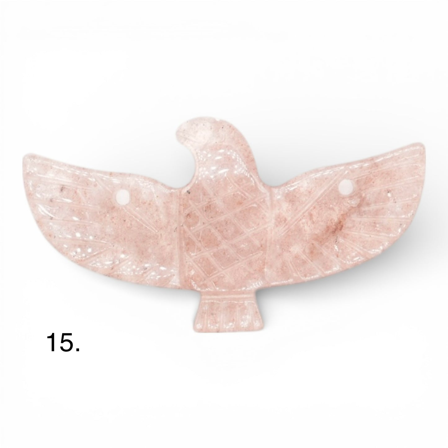 Pendentif connecteur aigle (9 pierres différentes)