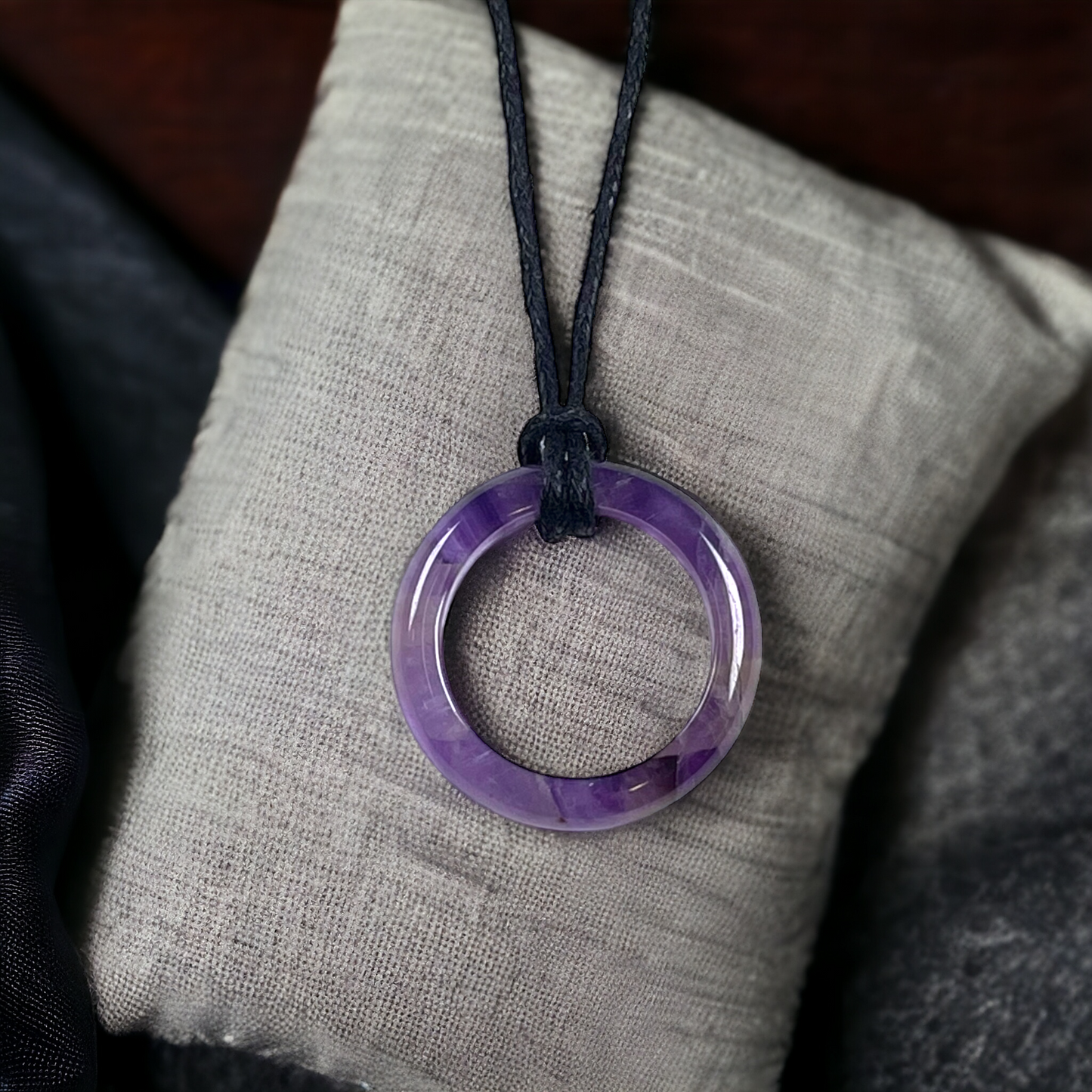 Anneau/bague Lepidolite taille 55 - Foliesbijoux