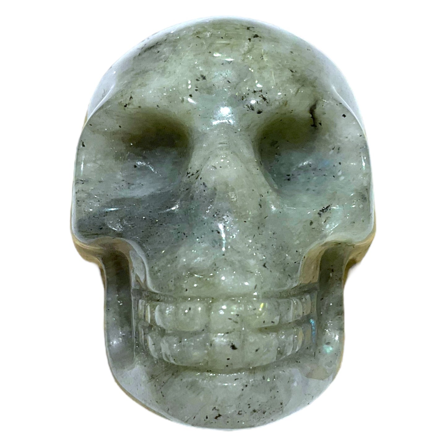 Crâne en Labradorite - Foliesbijoux