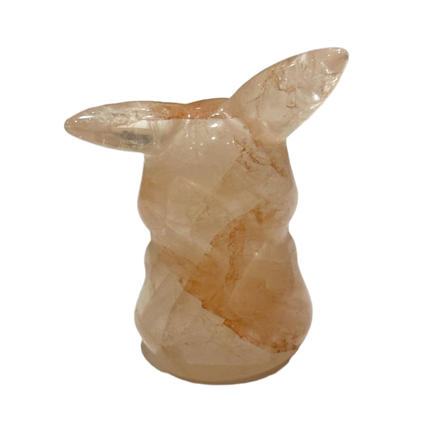 Figurine Pikachu en Quartz hématoïde rouge - Foliesbijoux