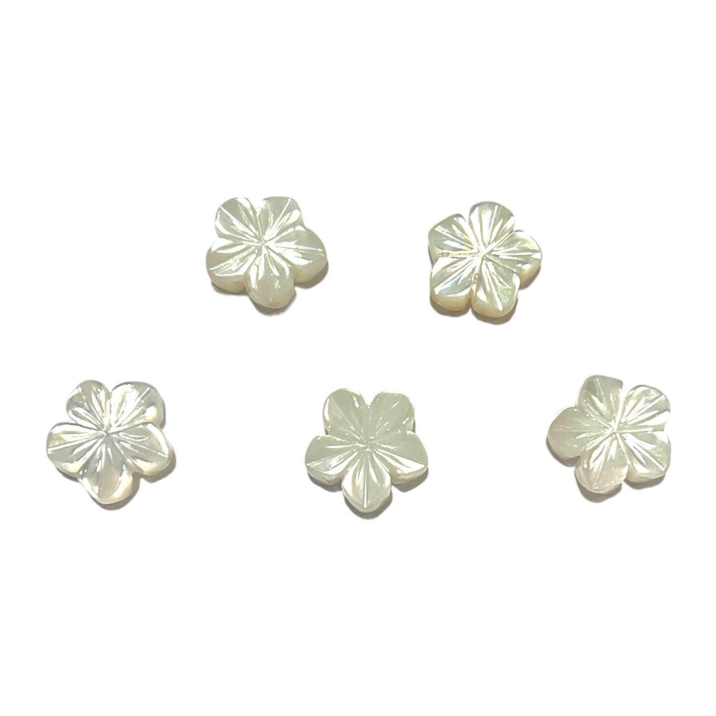 5 nacre forme monoï 8mm - Foliesbijoux