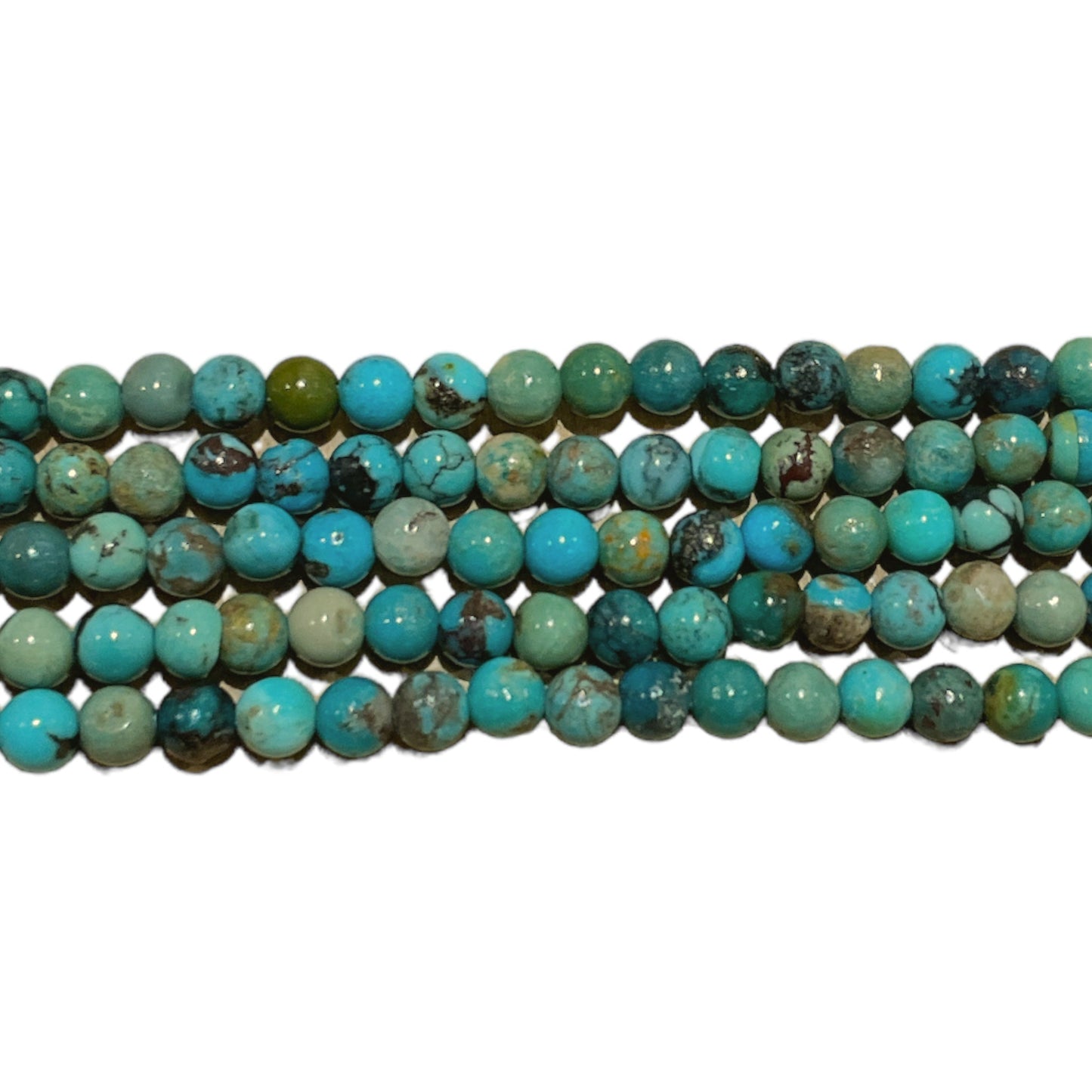 Fil de perle Turquoise 3 mm A+ - Foliesbijoux