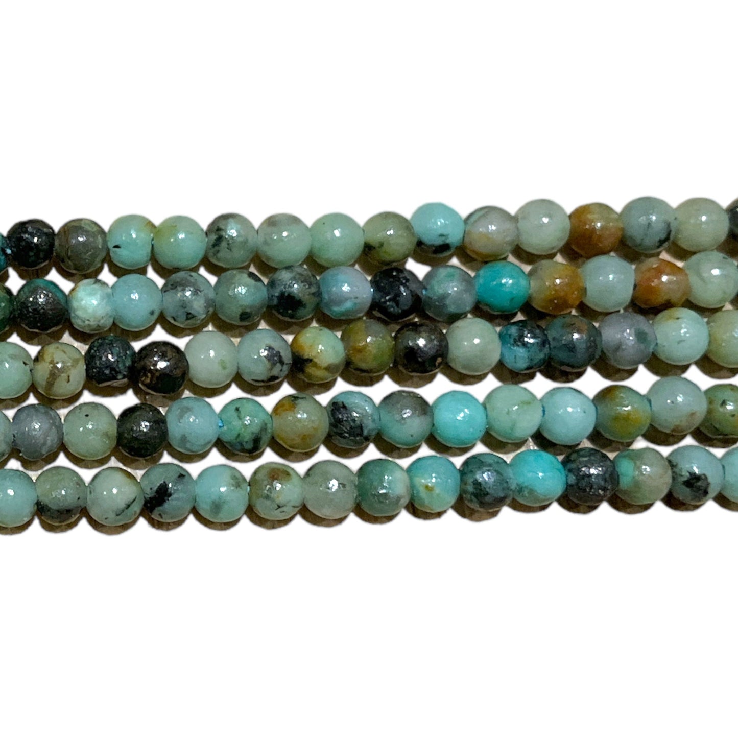 Fil de perle Turquoise 2 mm A+ - Foliesbijoux