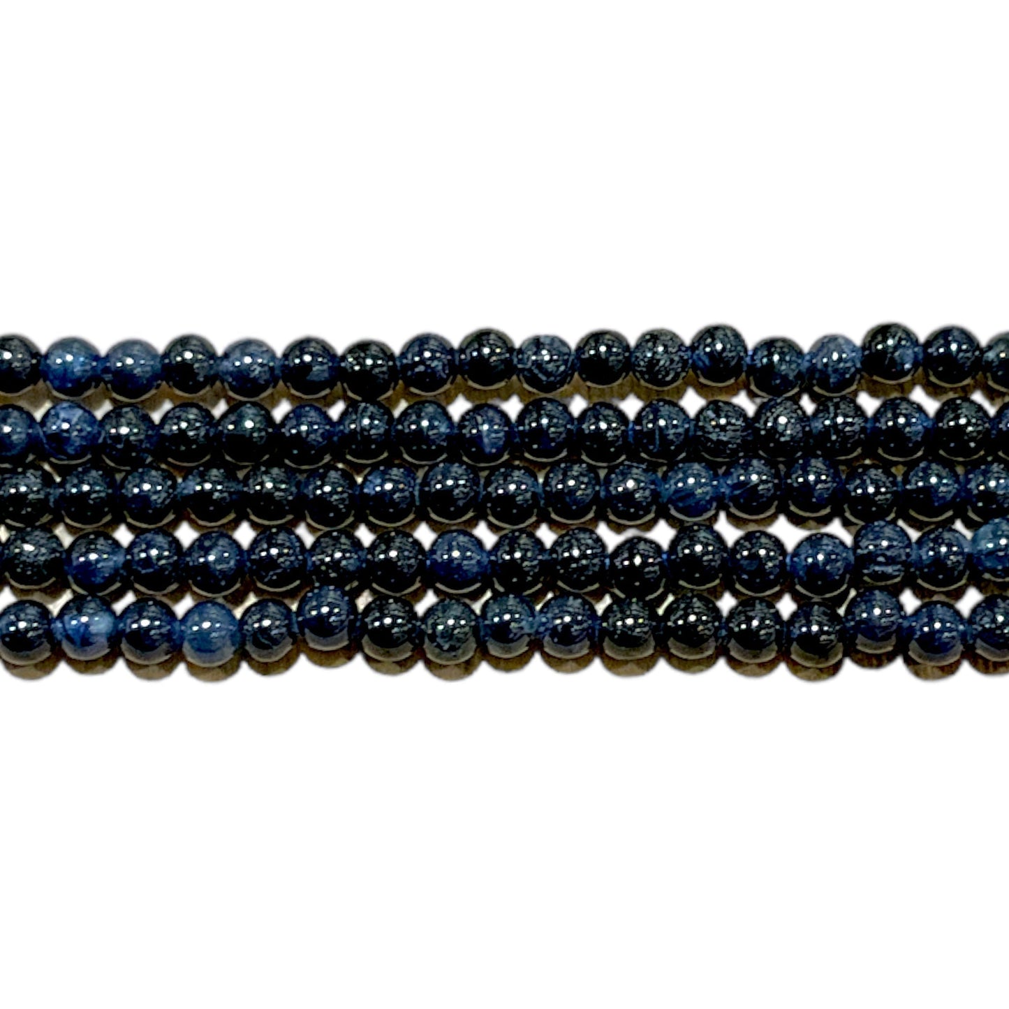 Fil de perle Saphir 2 mm A+ - Foliesbijoux