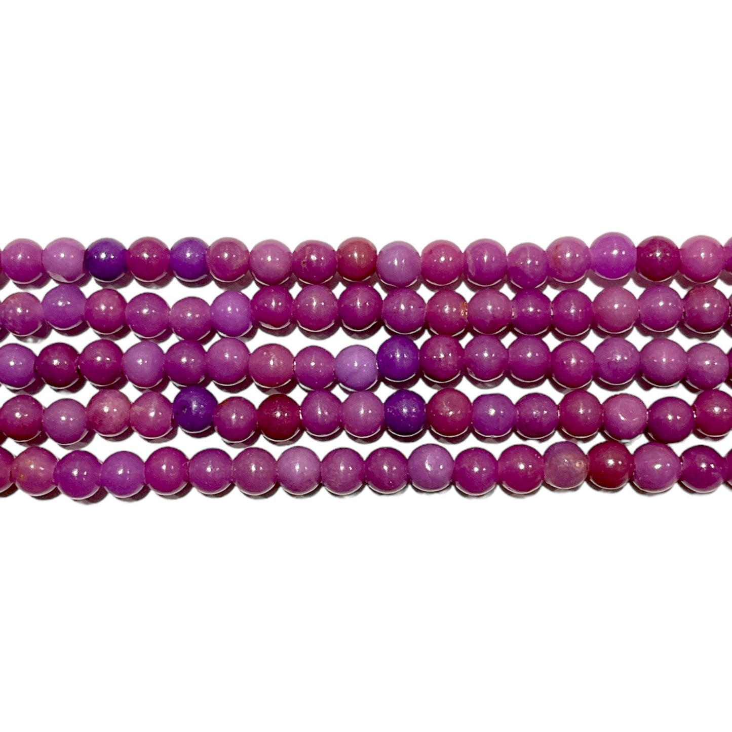 Fil de perle Lepidolite 3 mm A - Foliesbijoux