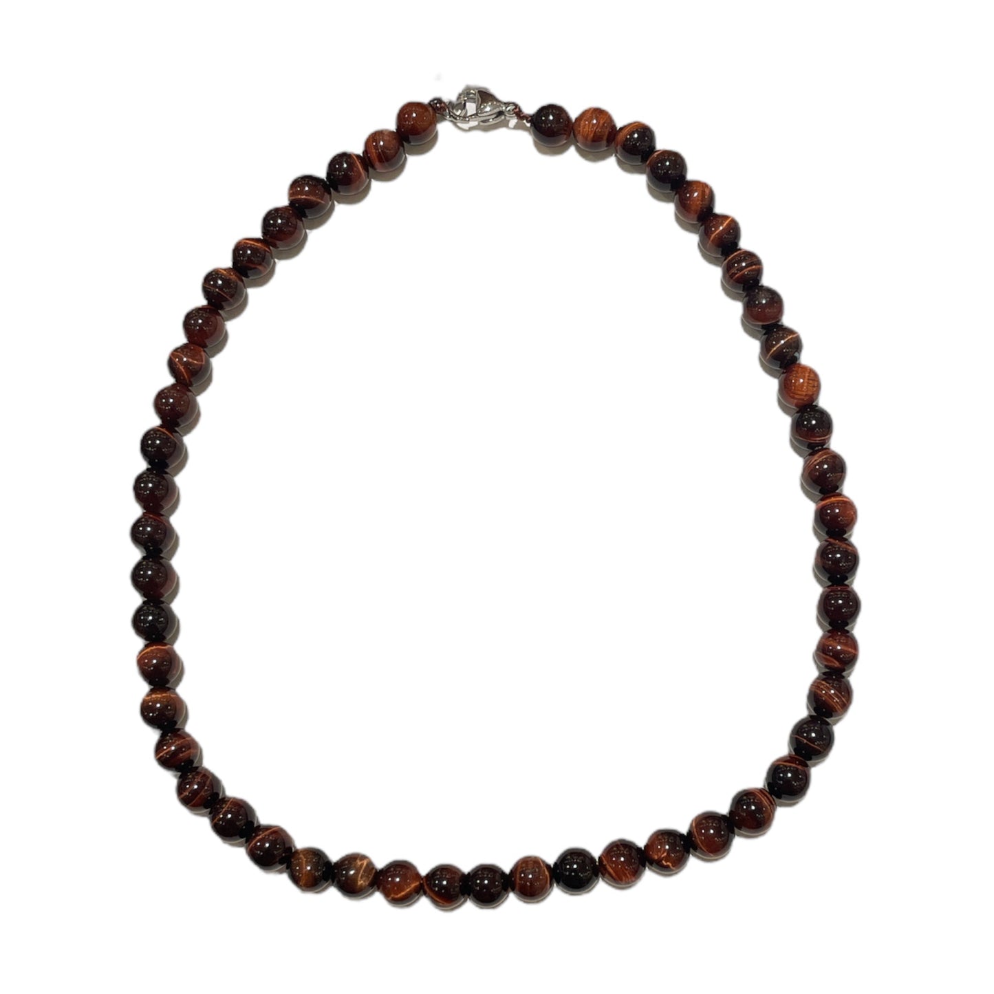 Collier boule œil de taureau - Foliesbijoux