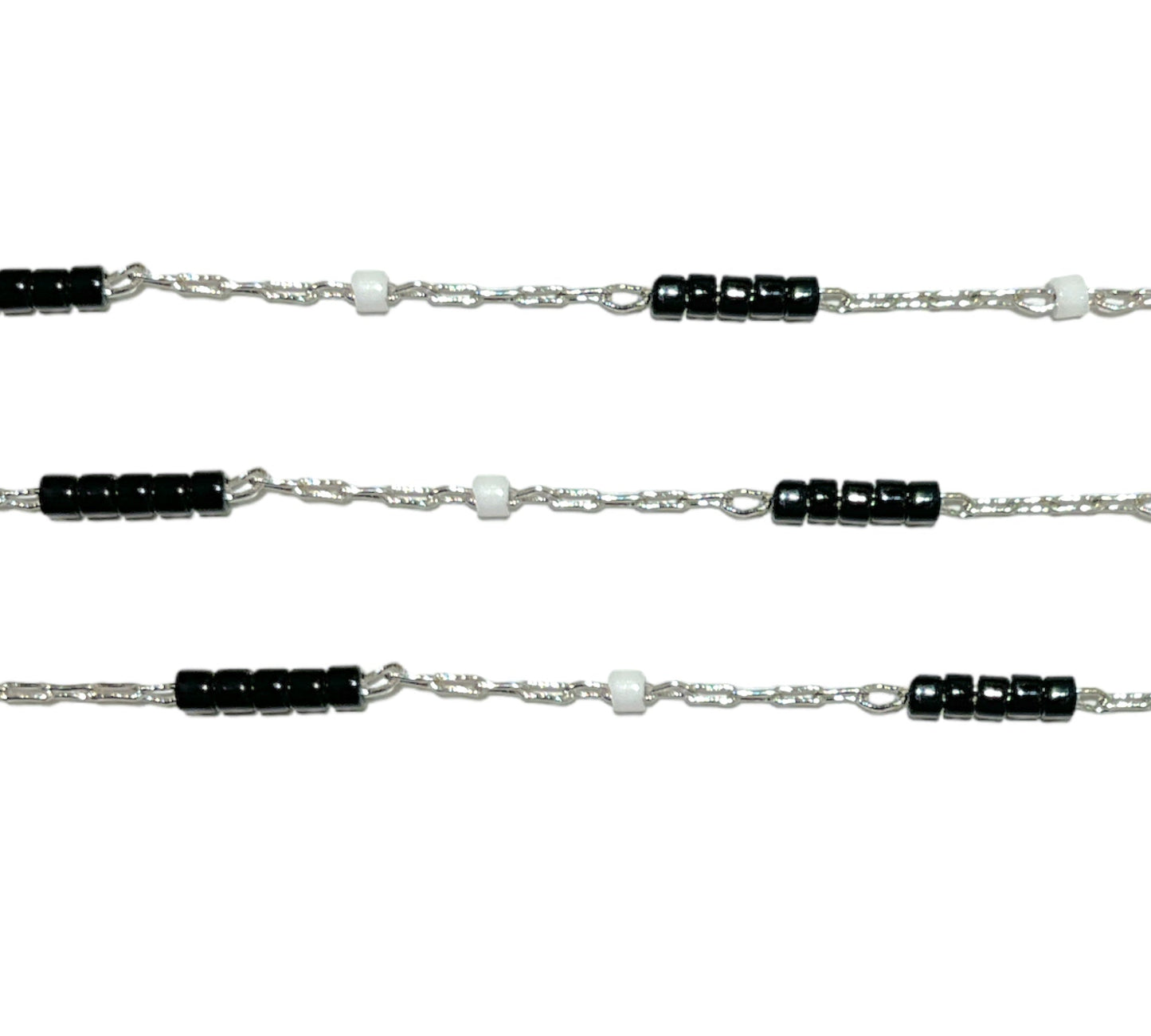 Chaîne argenté au mètre laiton - Foliesbijoux