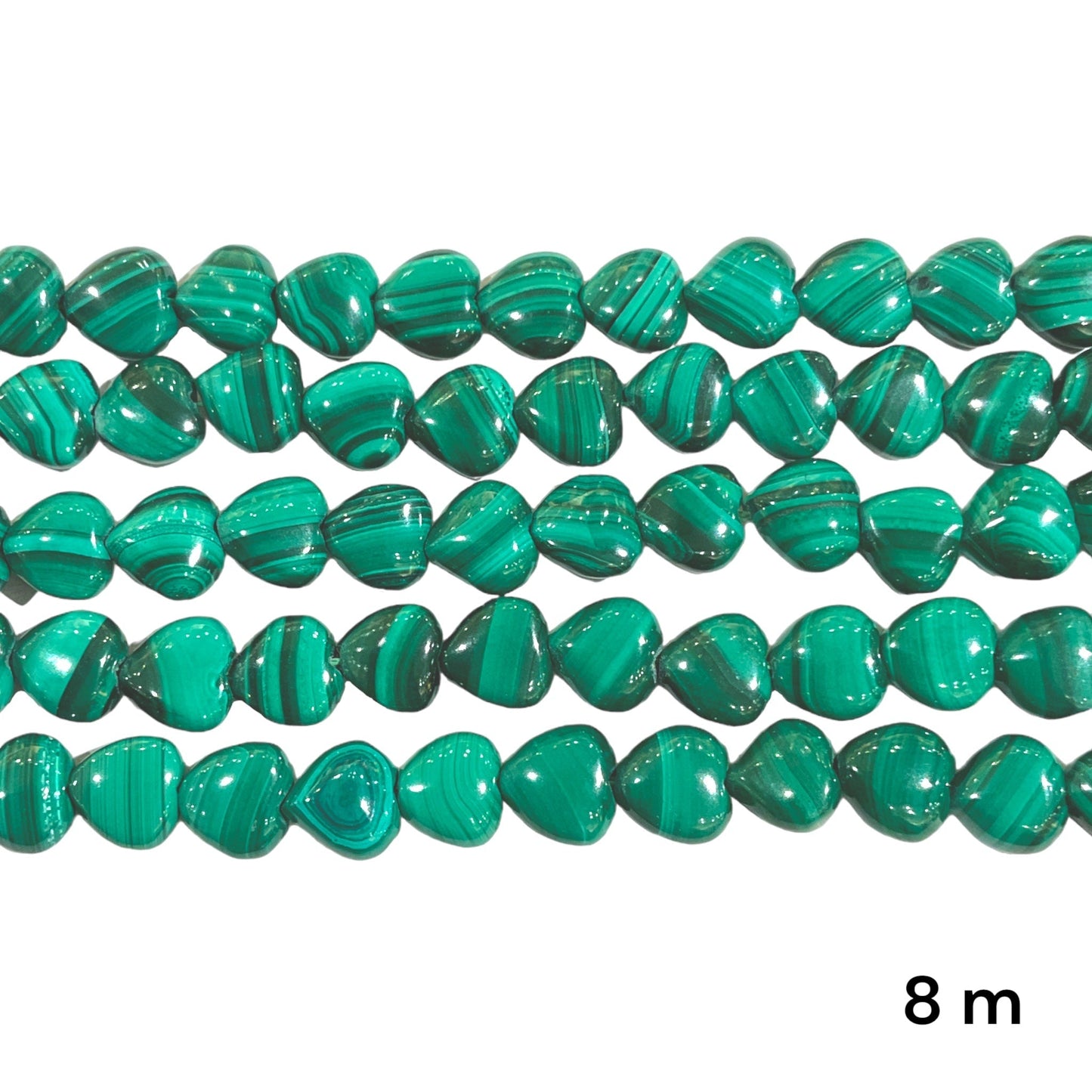 Fil Malachite coeur multi variante - Foliesbijoux
