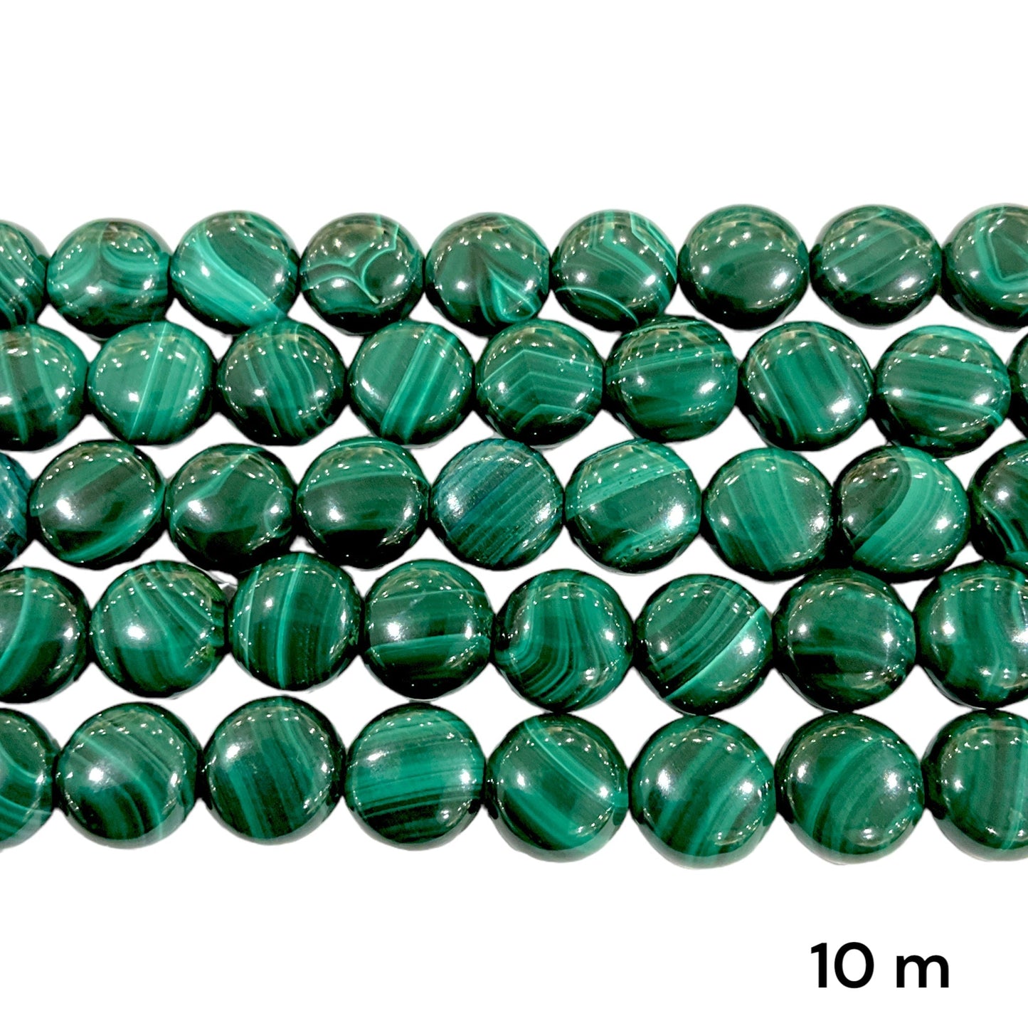 Fil Malachite rond multi variante - Foliesbijoux
