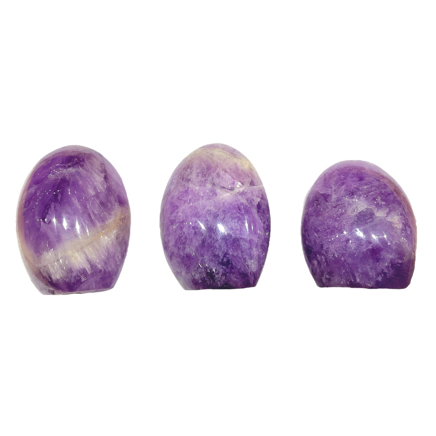 Améthyste claire forme libre - Foliesbijoux