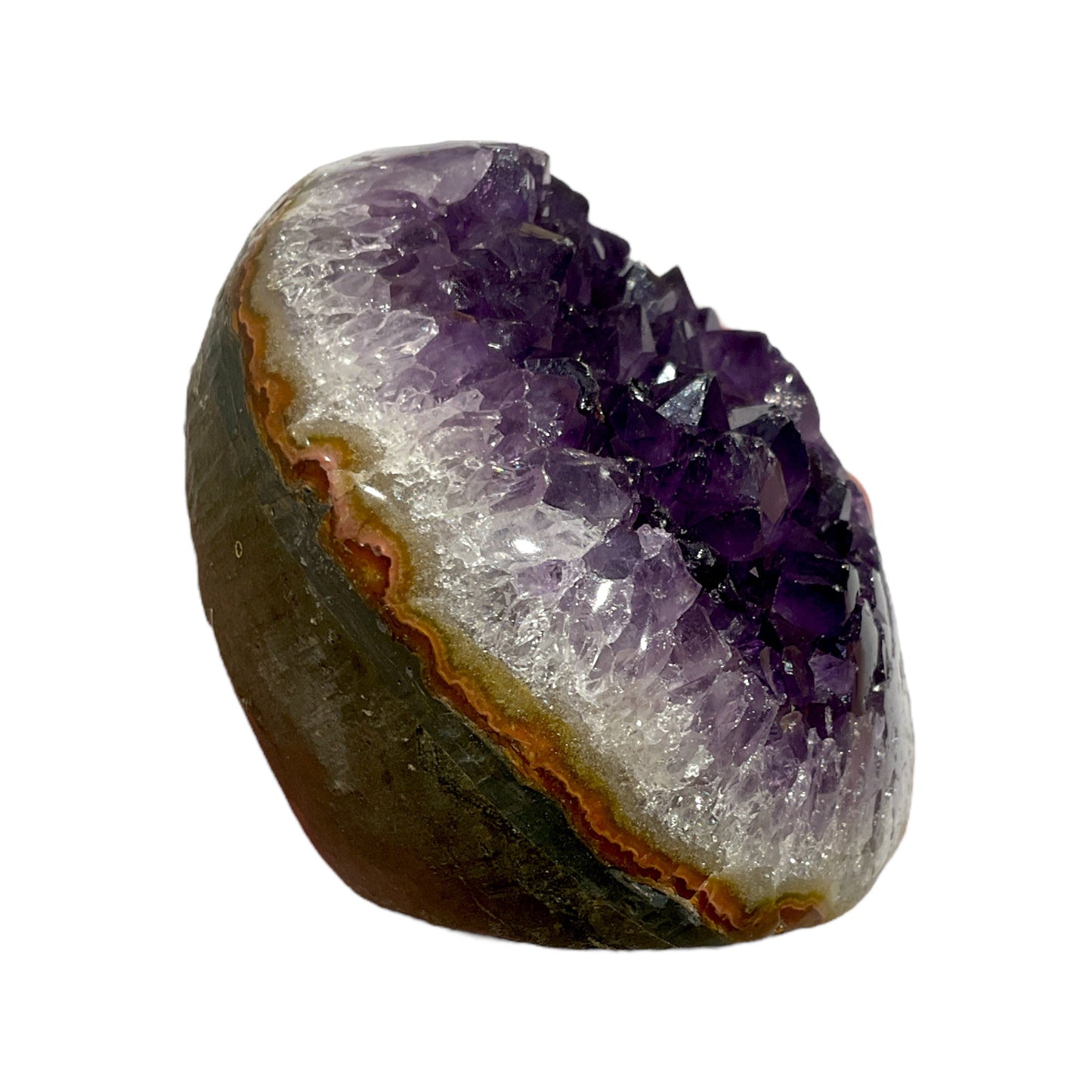 Géode Améthyste poli - Foliesbijoux