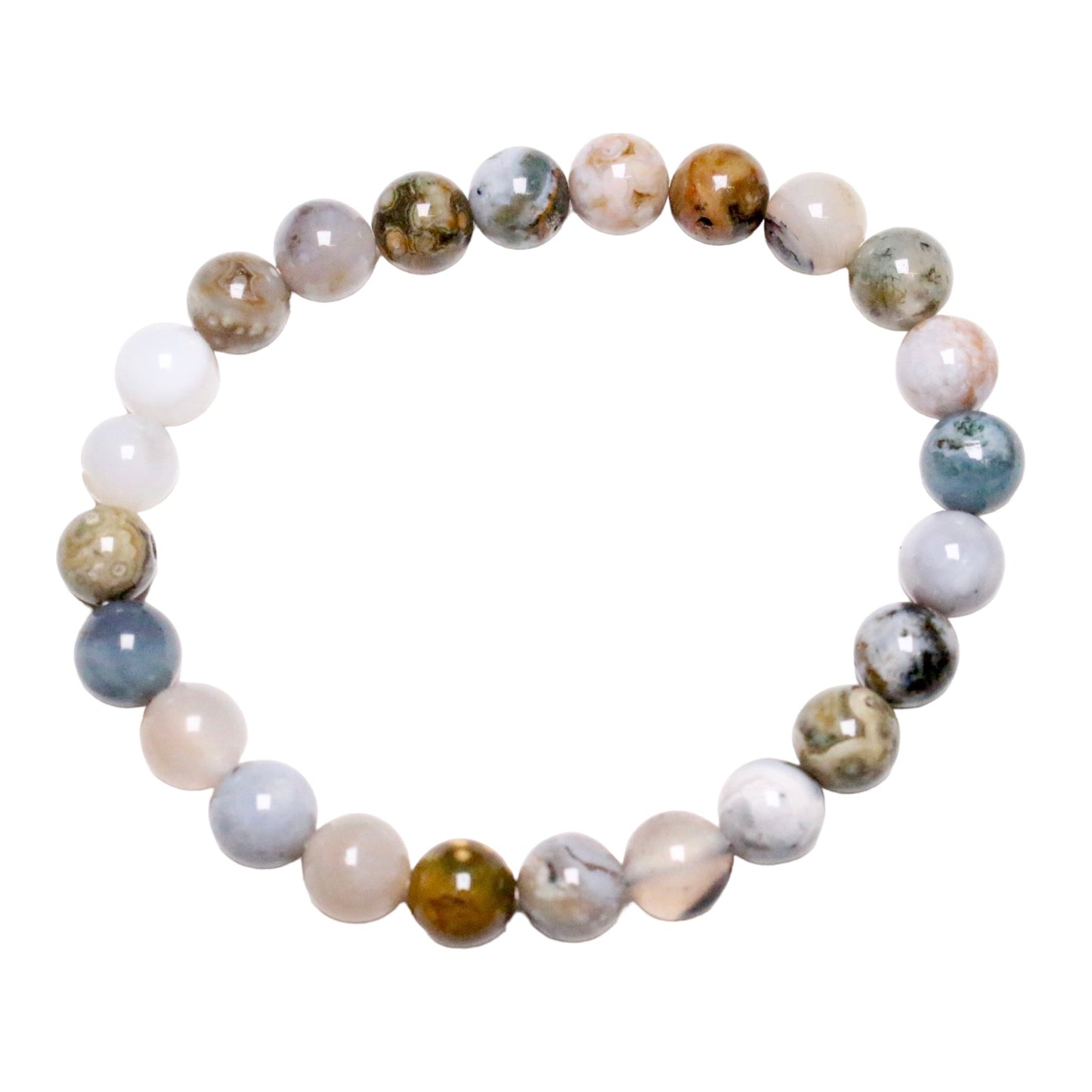 Bracelet Jaspe orbiculaire A - Foliesbijoux