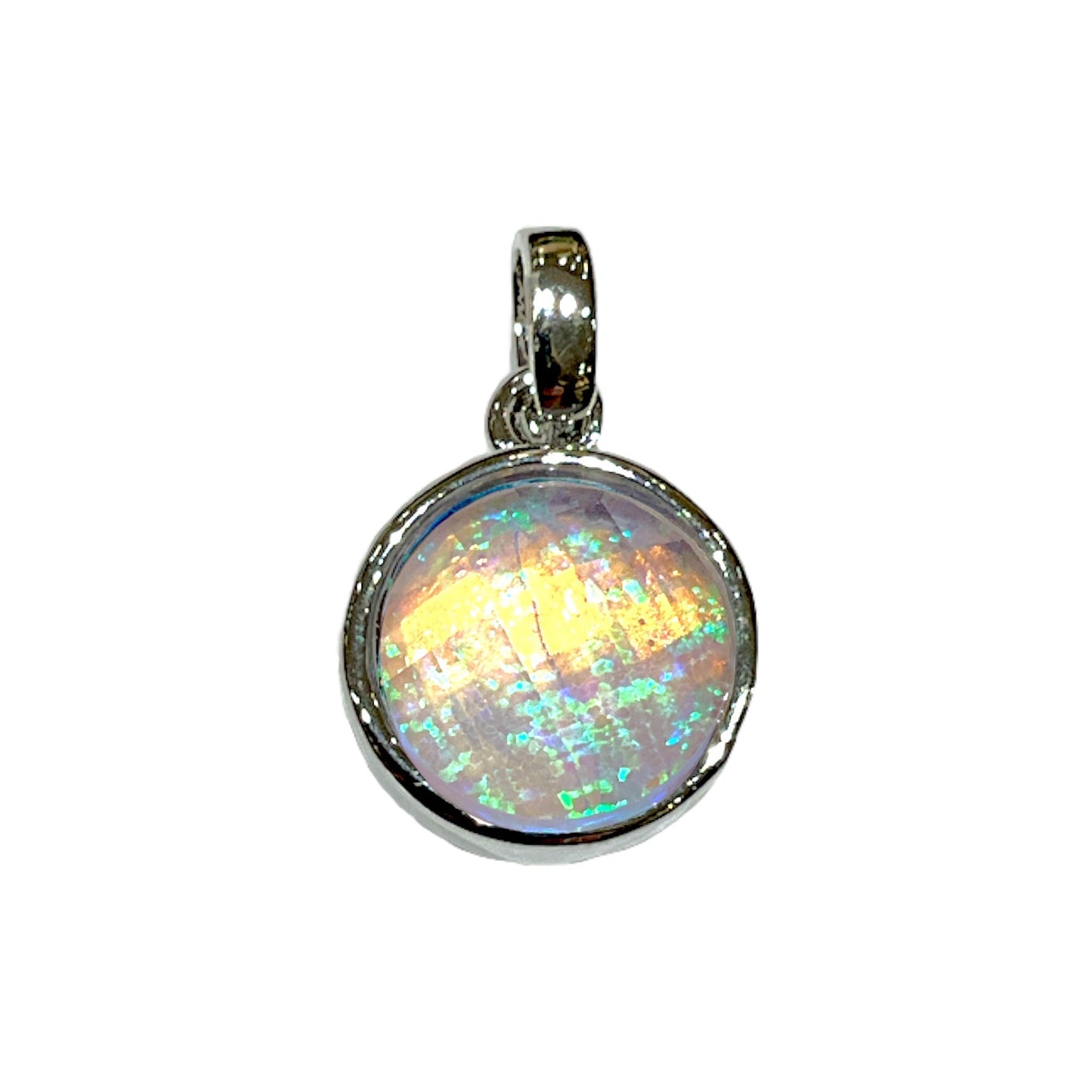 Pendentif Opale synthétique 3P - Foliesbijoux