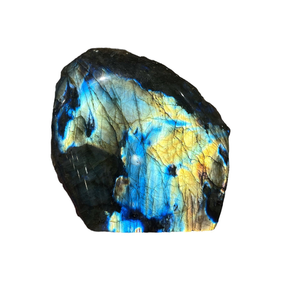 Morceau Labradorite A semi-brute - Foliesbijoux