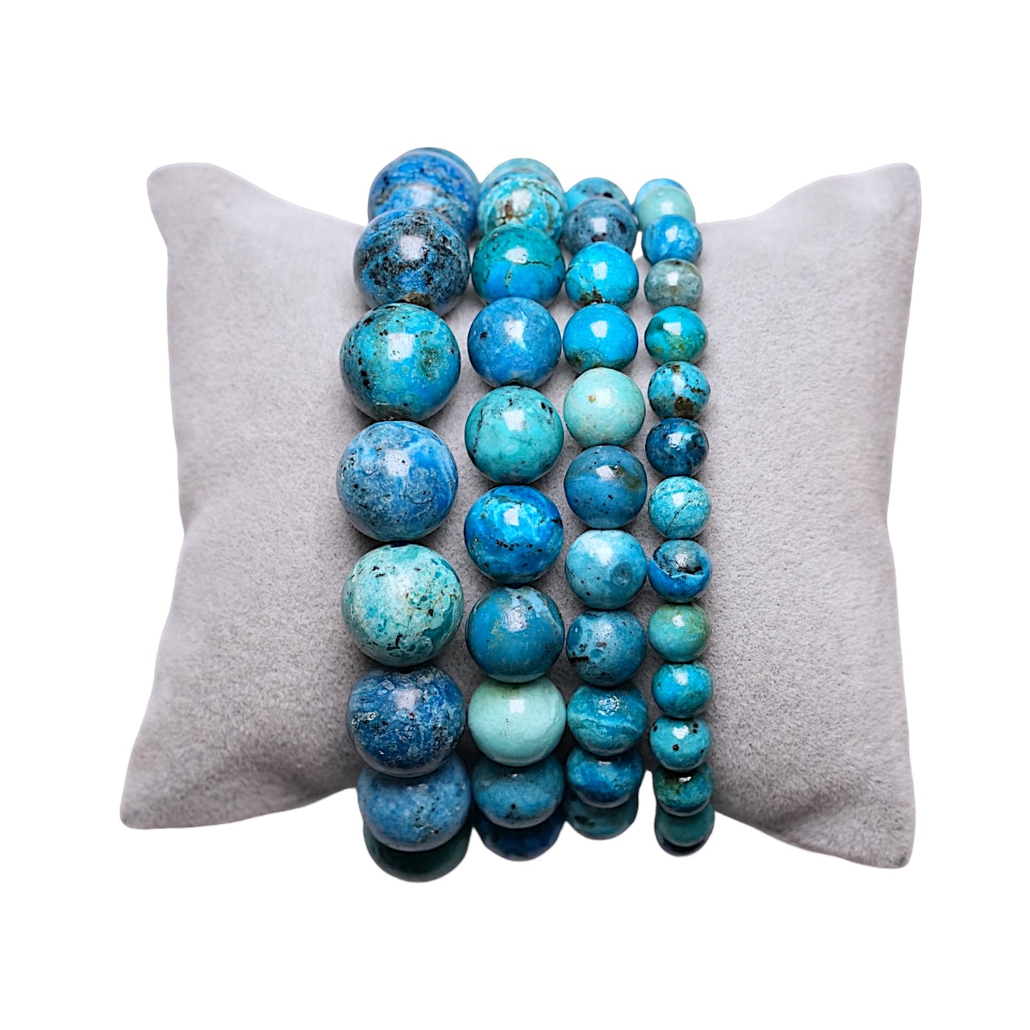 Bracelet Opale bleue du Pérou AAA - Foliesbijoux