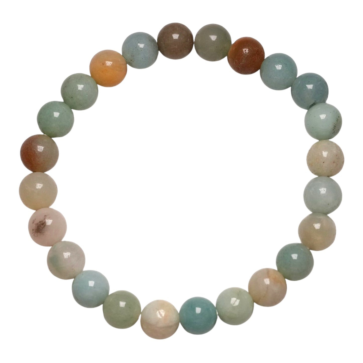 Bracelet Amazonite de Chine taille homme - Foliesbijoux