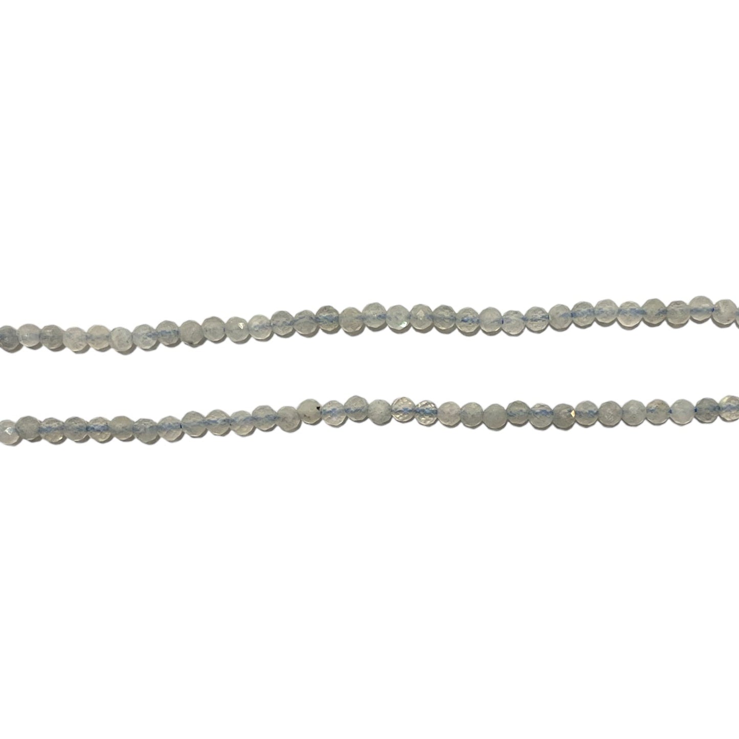 Collier labradorite 2-3mm acier inoxydable doré/argenté (référence 16) - Foliesbijoux