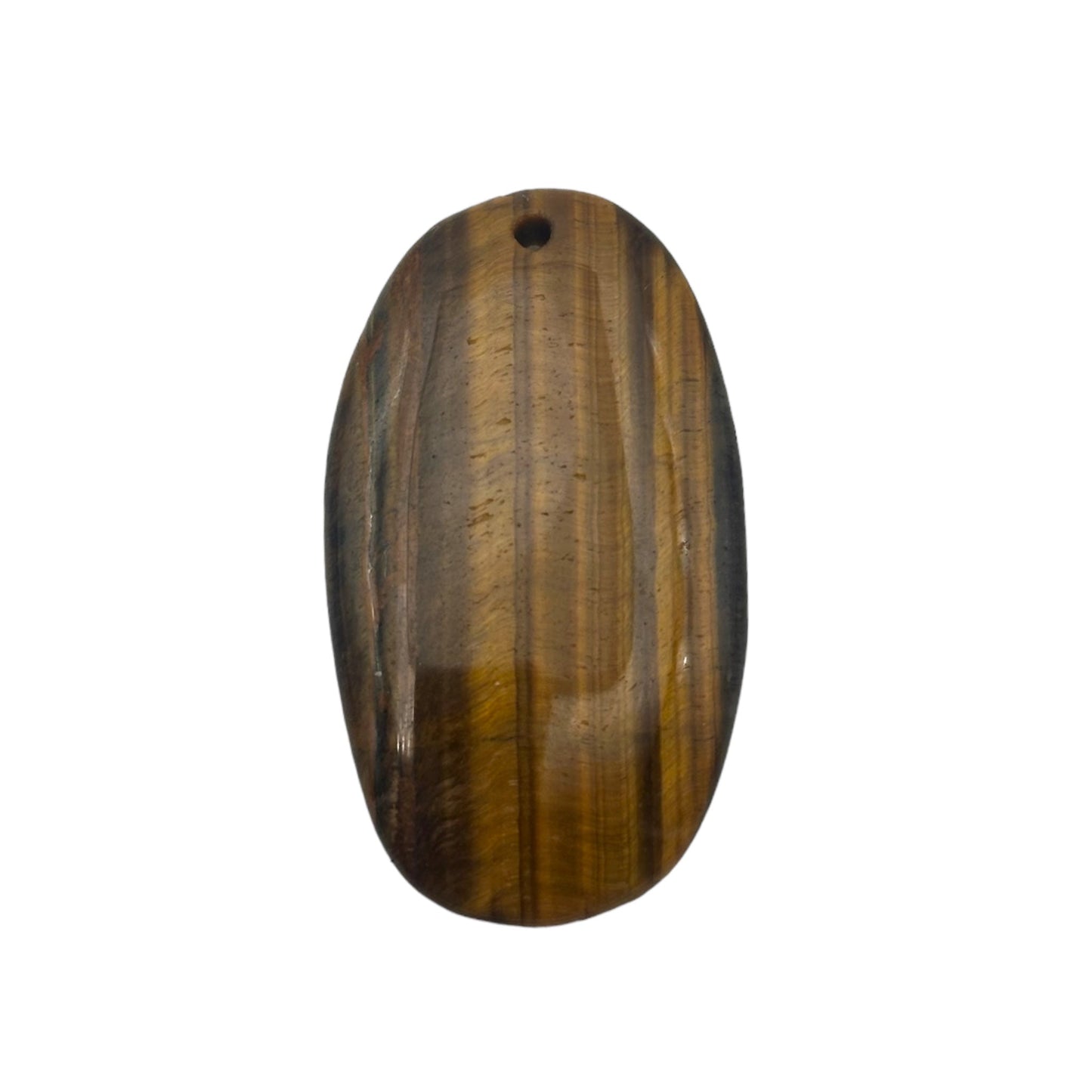 Pendentif Oeil de tigre 21 x 38 mm - Foliesbijoux