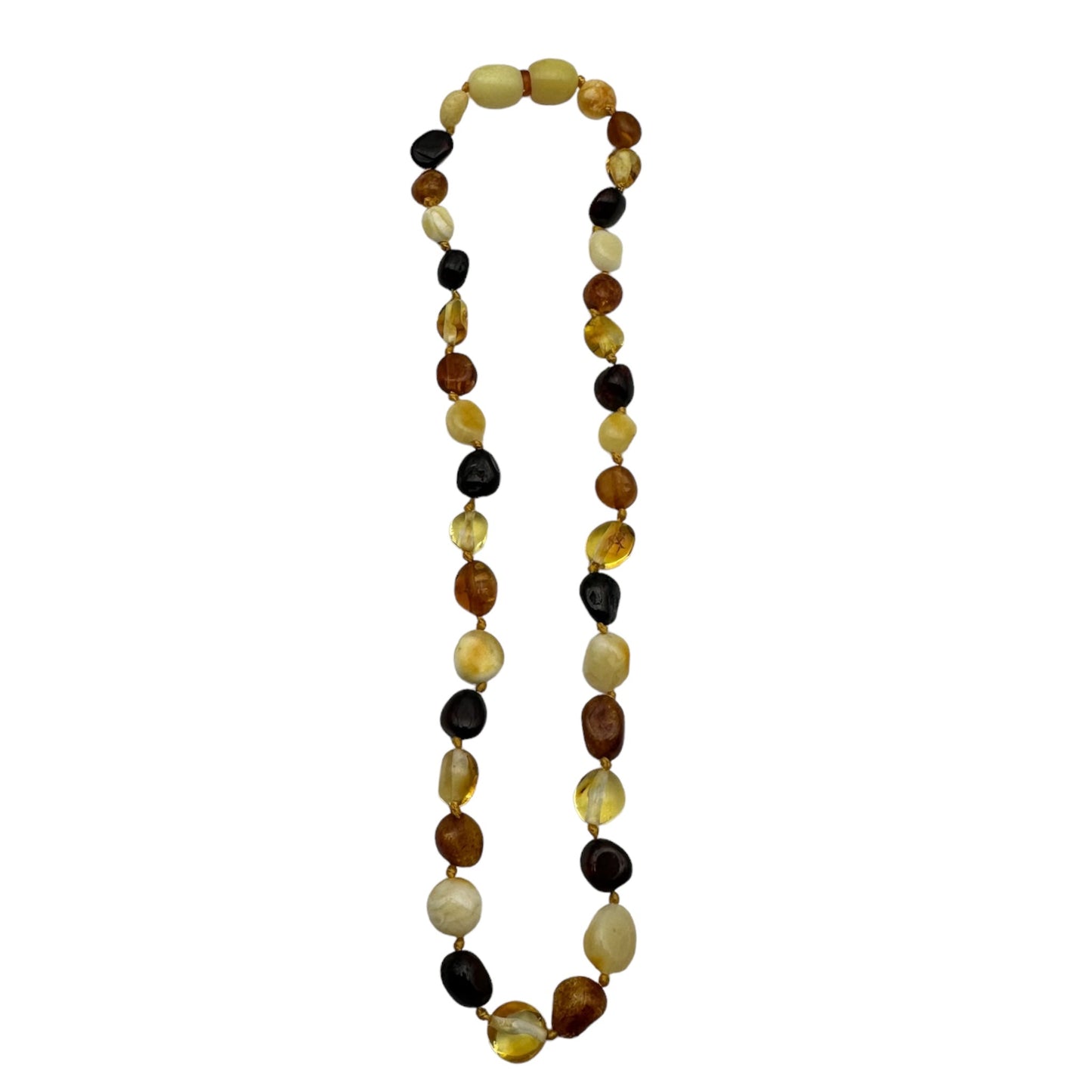 Collier Ambre pour bébé reference PT4 - Foliesbijoux