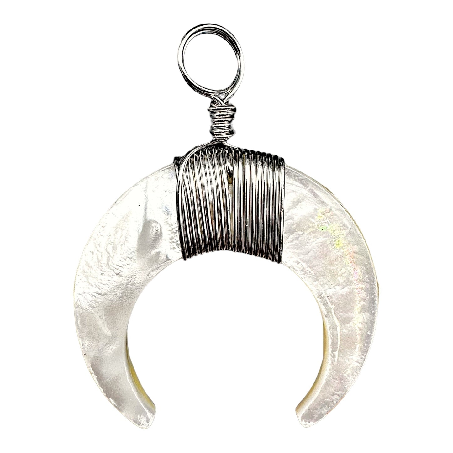 Pendentif croissant de lune (symbole de féminité) - Foliesbijoux