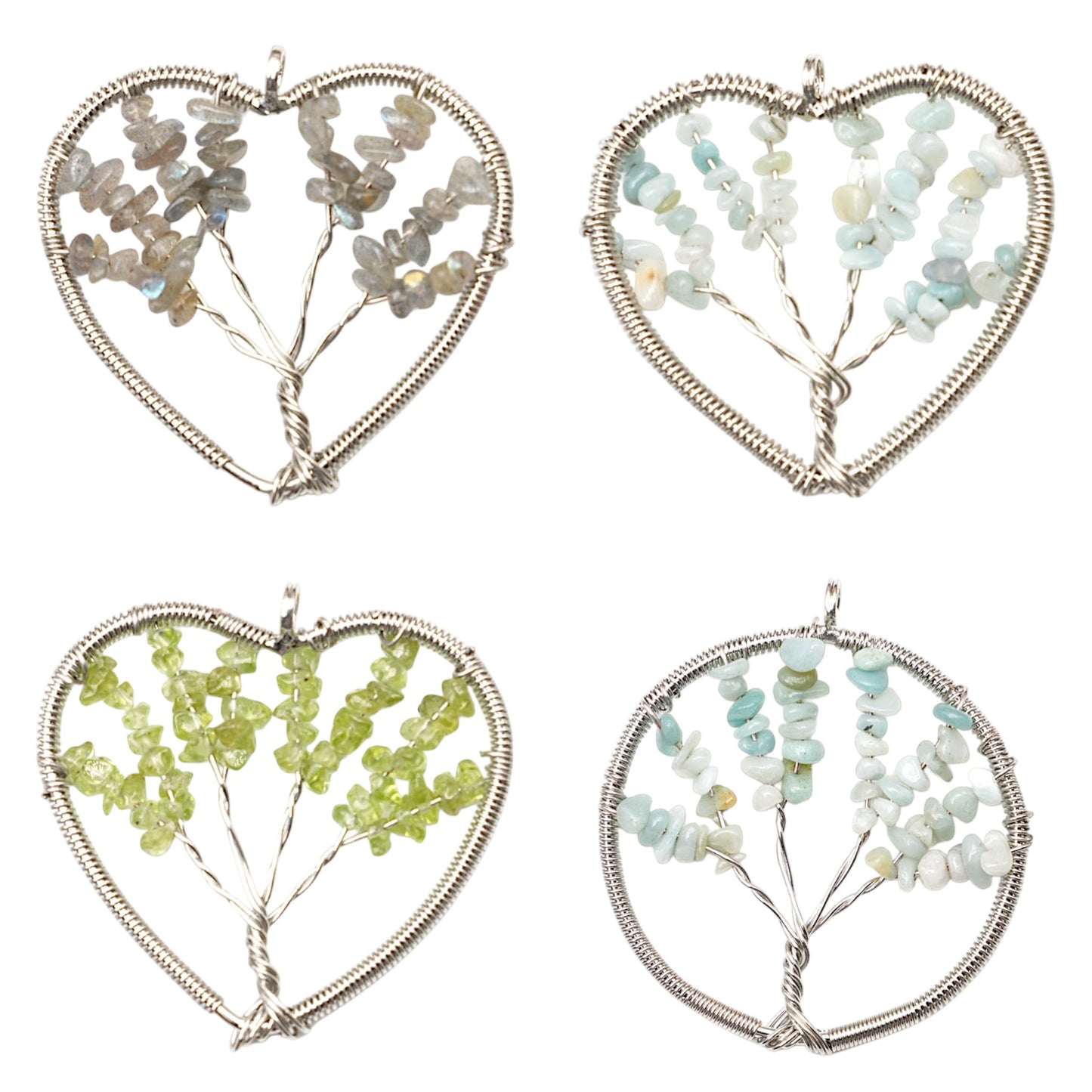 Pendentif arbre de vie torsadé baroque 5 cm